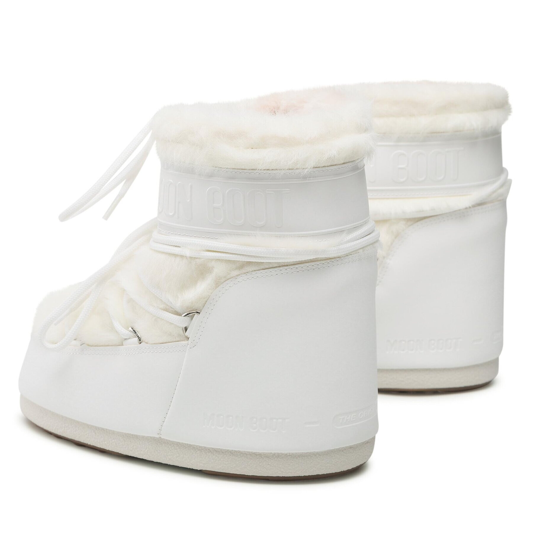 Moon Boot Cizme de zăpadă Icon Low Faux Fur 14093900002 Alb - Pled.ro