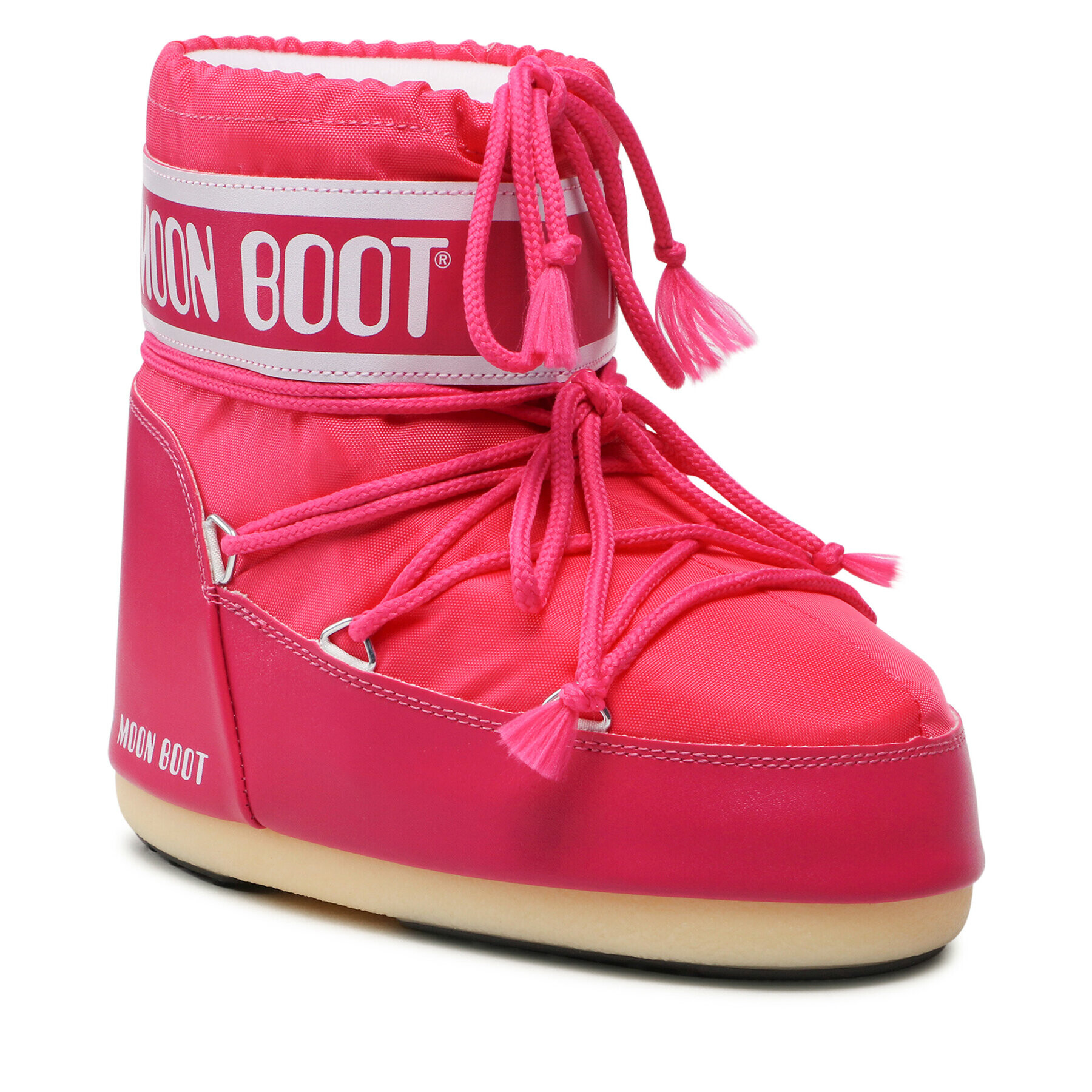 Moon Boot Cizme de zăpadă Icon Low Nylon 14093400 Roz - Pled.ro