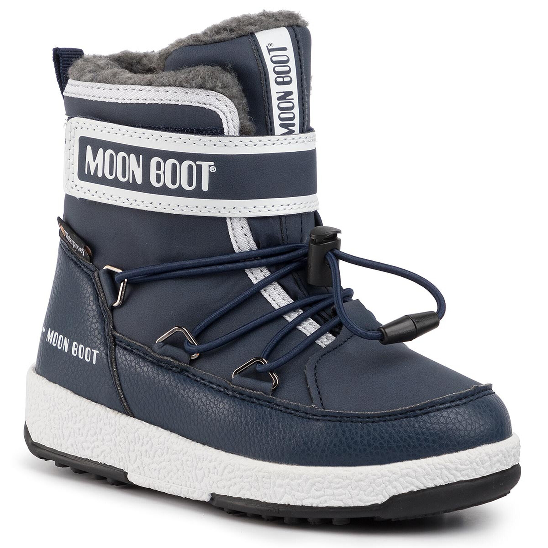 Moon Boot Cizme de zăpadă Jr Boy Boot Wp 34051600003 M Bleumarin - Pled.ro