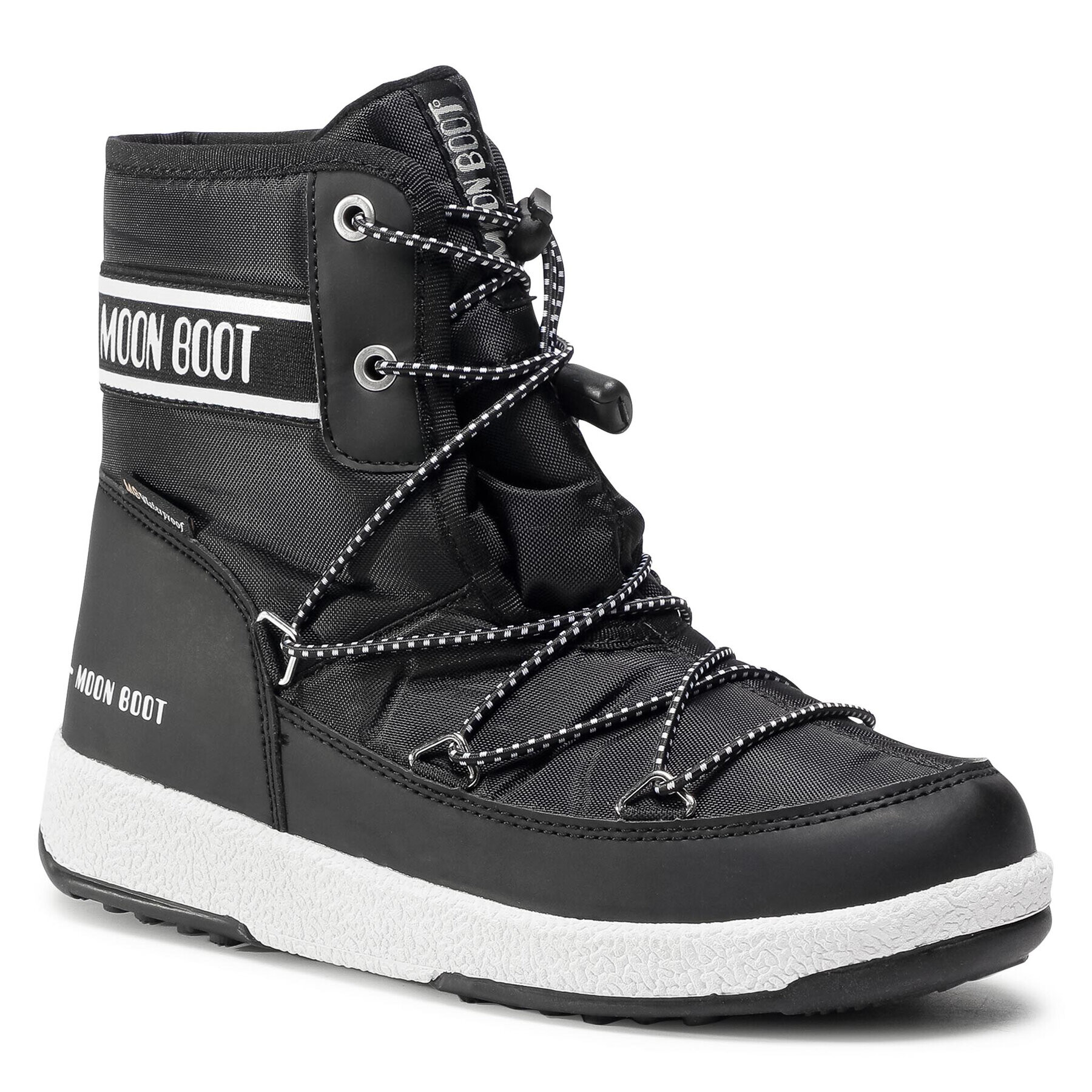 Moon Boot Cizme de zăpadă Jr Boy Mid Wp 2 34052500001 Negru - Pled.ro