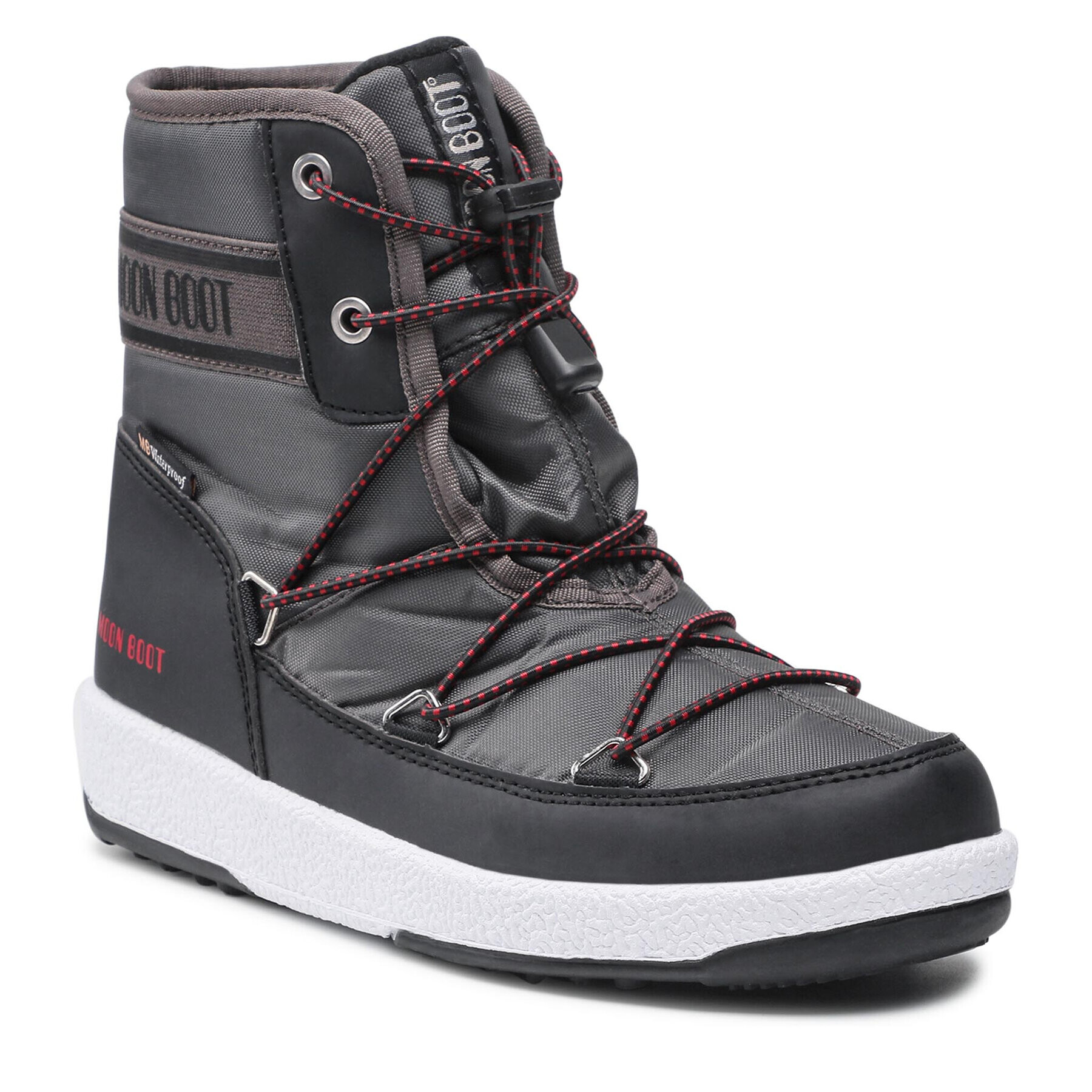 Moon Boot Cizme de zăpadă Jr Boy Mid Wp 2 34052500002 S Gri - Pled.ro