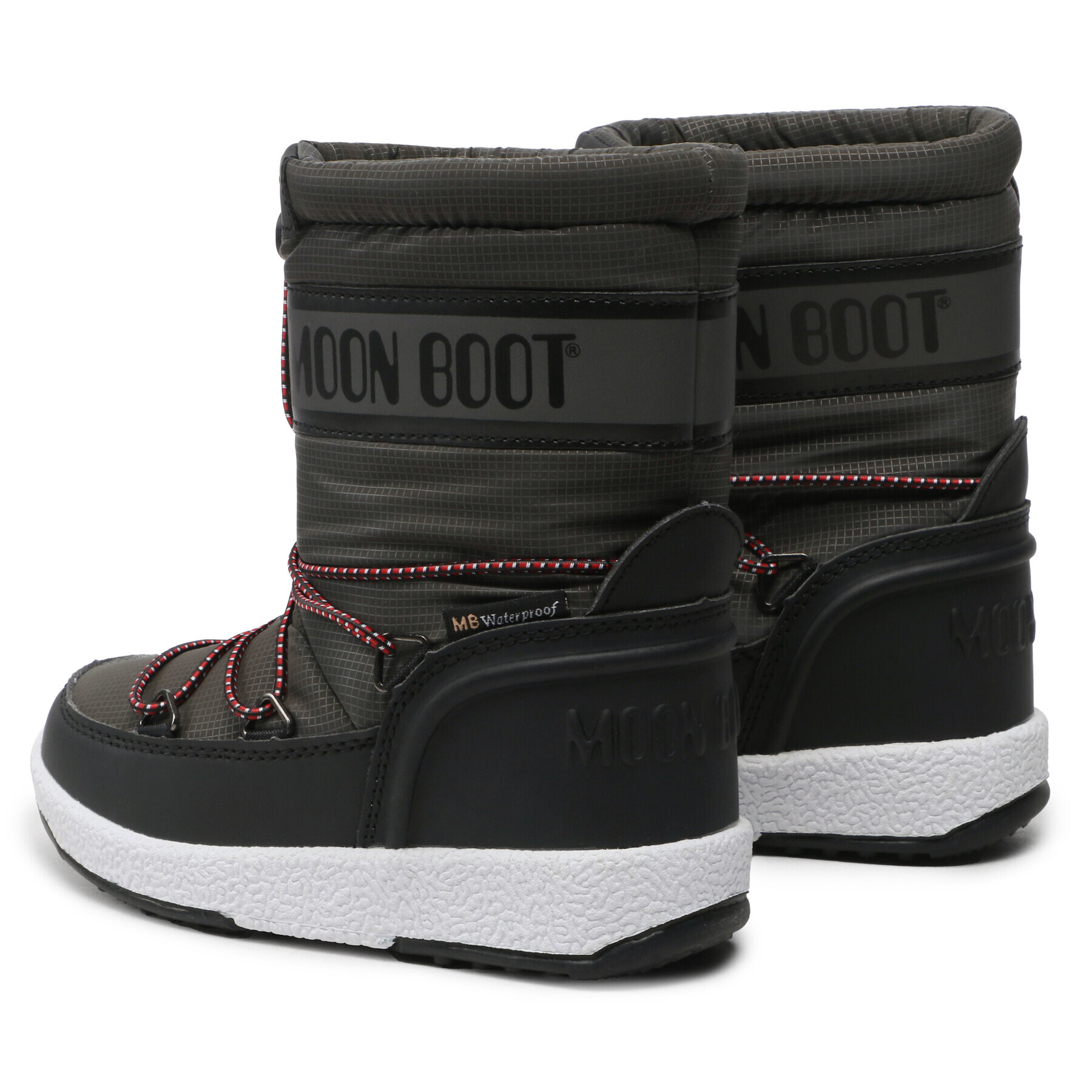 Moon Boot Cizme de zăpadă Jr Boy Sport 34052700004 Gri - Pled.ro