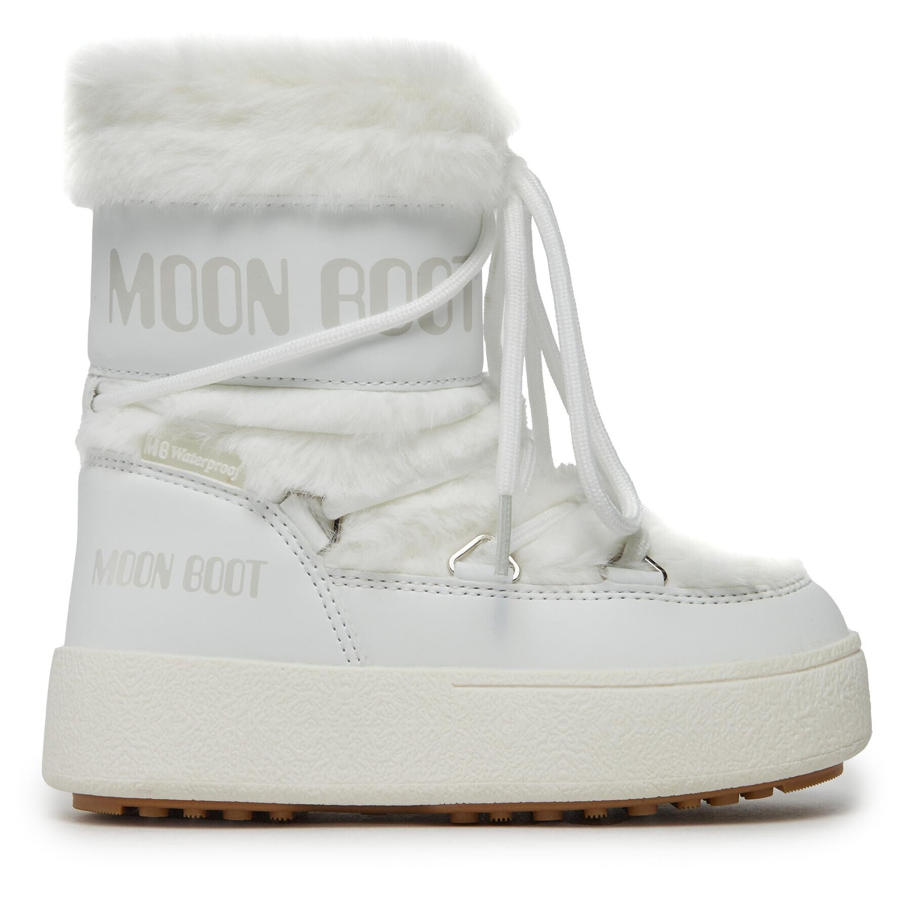 Moon Boot Cizme de zăpadă Jtrack Faux Fur Wp 34300900002 Alb - Pled.ro