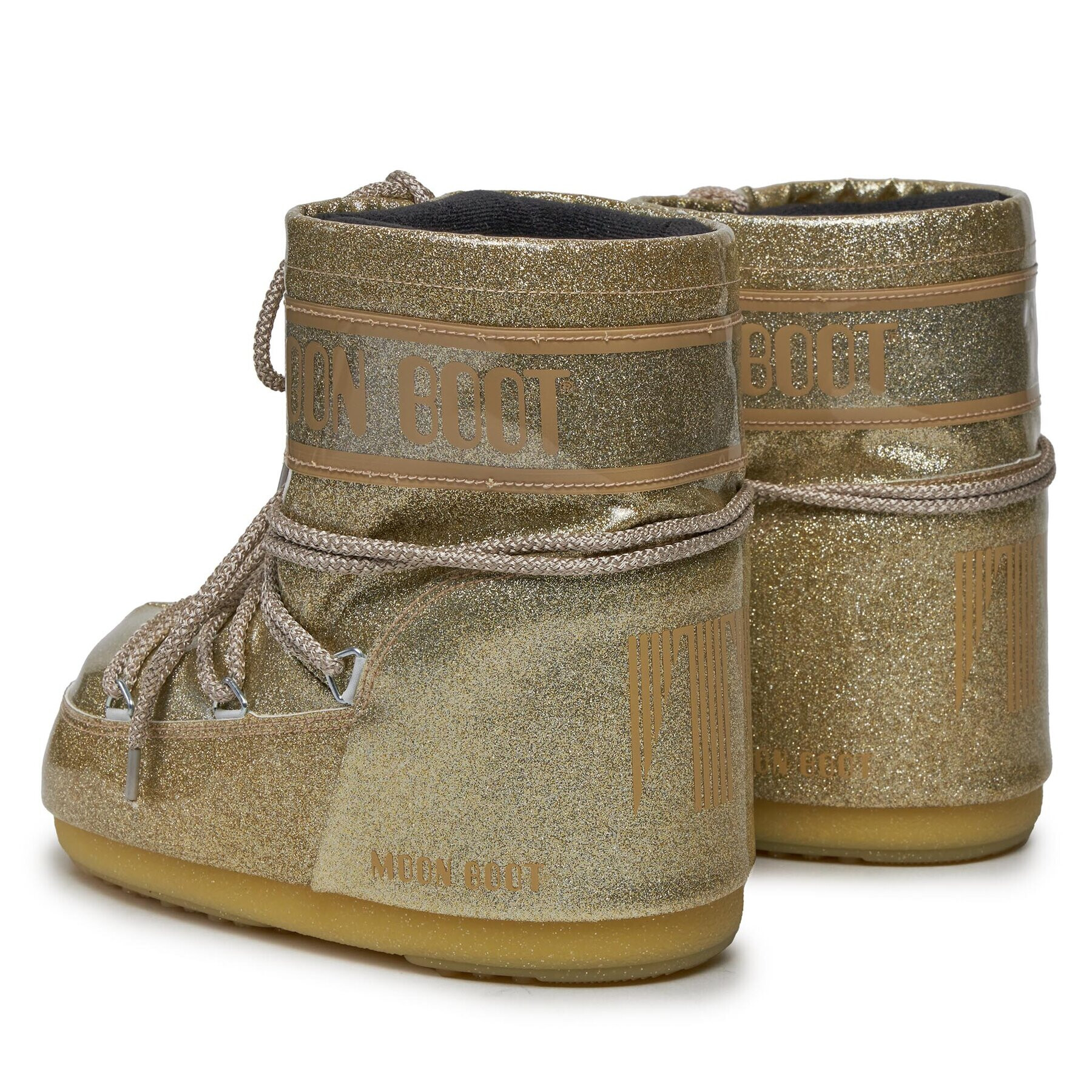 Moon Boot Cizme de zăpadă Low Glitter 14094400004 Auriu - Pled.ro