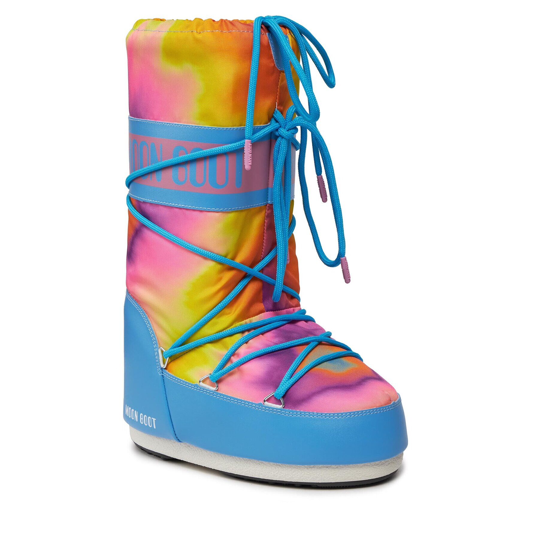 Moon Boot Cizme de zăpadă Tie Dye 14028400001 S Albastru - Pled.ro