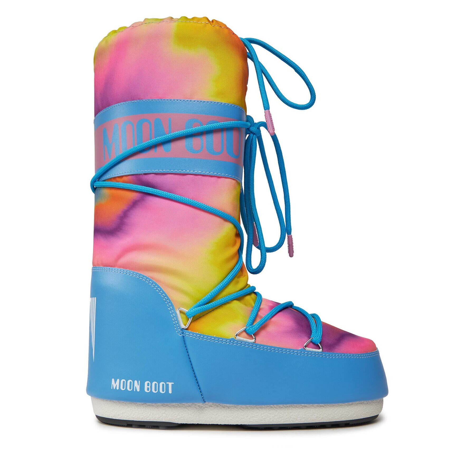 Moon Boot Cizme de zăpadă Tie Dye 14028400001 S Albastru - Pled.ro