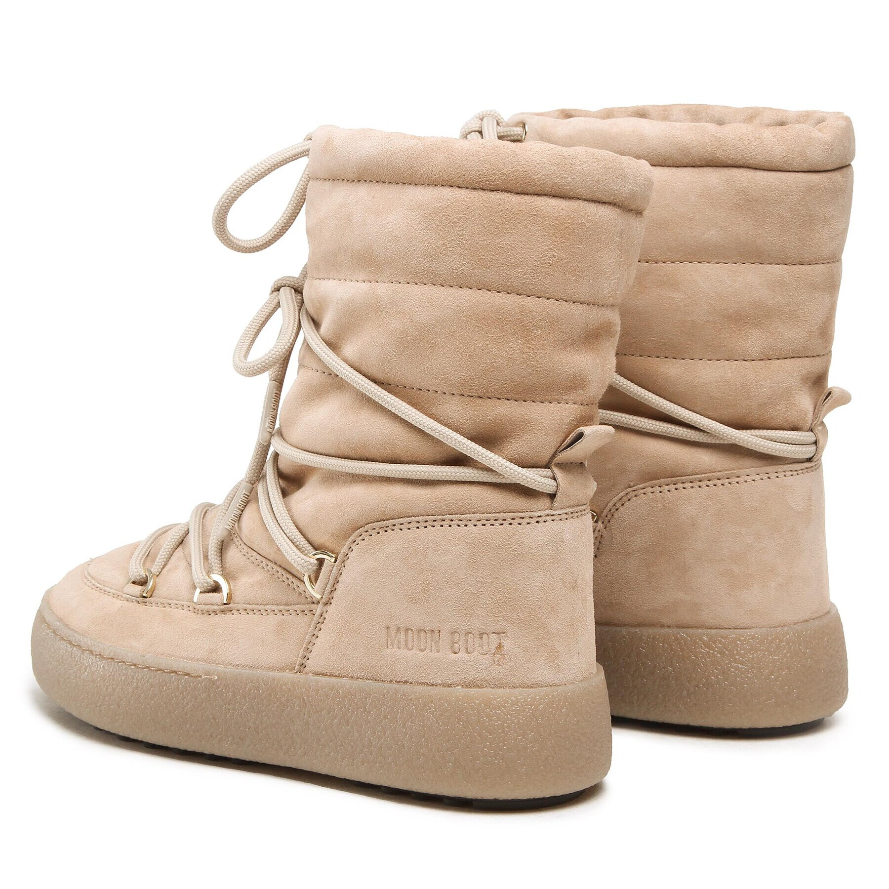 Moon Boot Pantofi Ltrack Suede 24500100 Bej - Pled.ro