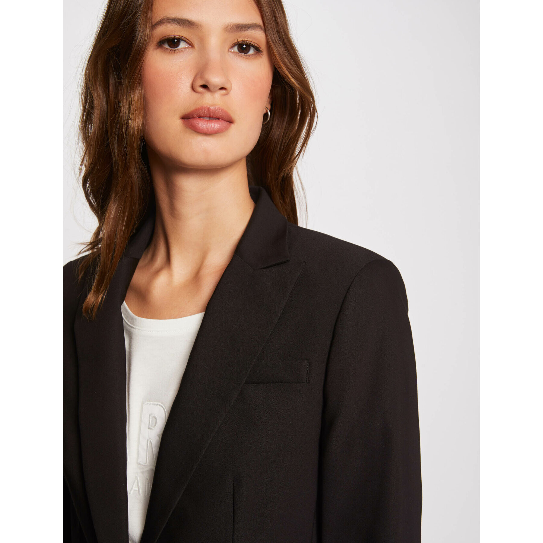 Morgan Blazer 212-VIXOU.F Negru Regular Fit - Pled.ro