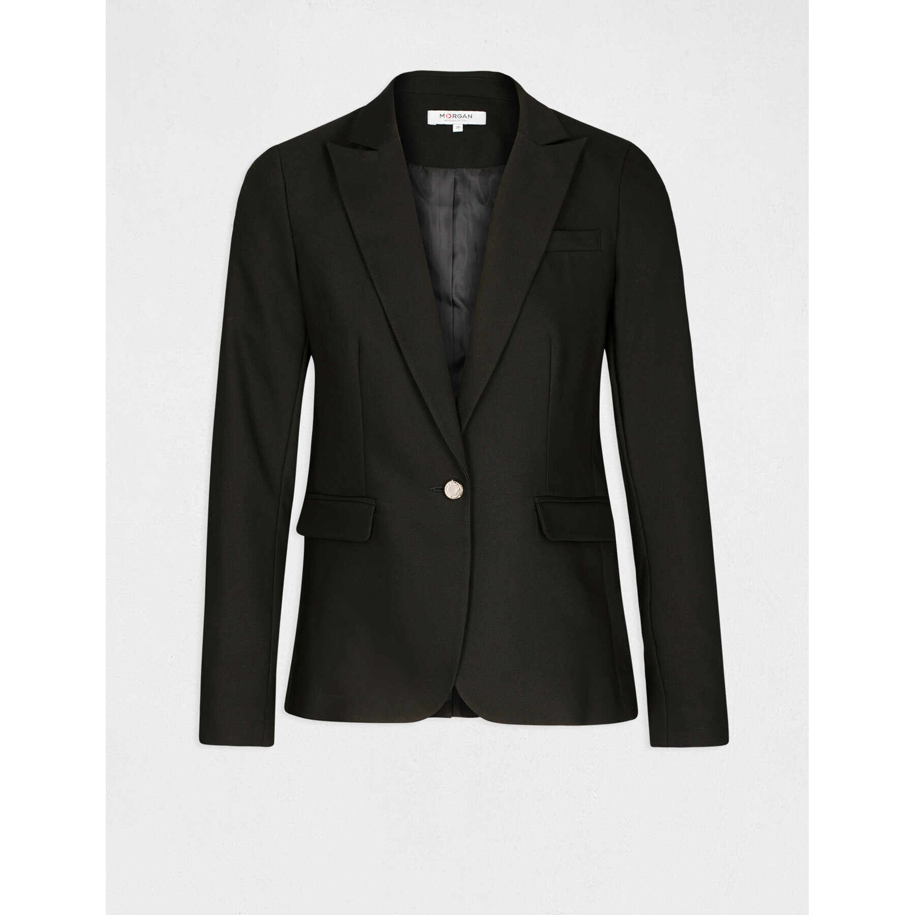 Morgan Blazer 212-VIXOU.F Negru Regular Fit - Pled.ro