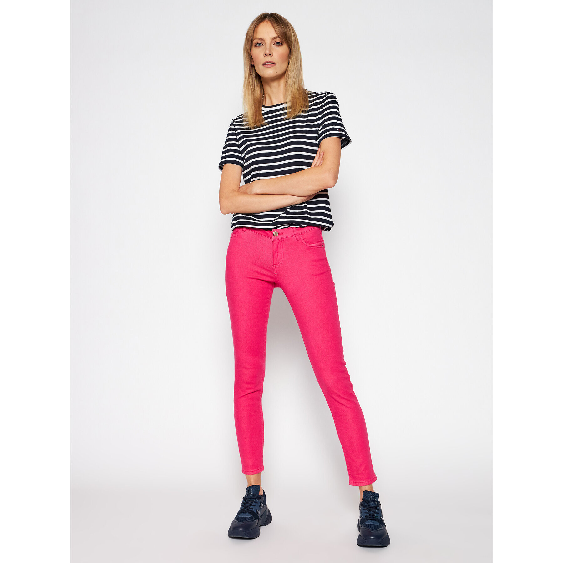 Morgan Blugi 211-PETRA1 Roz Skinny Fit - Pled.ro