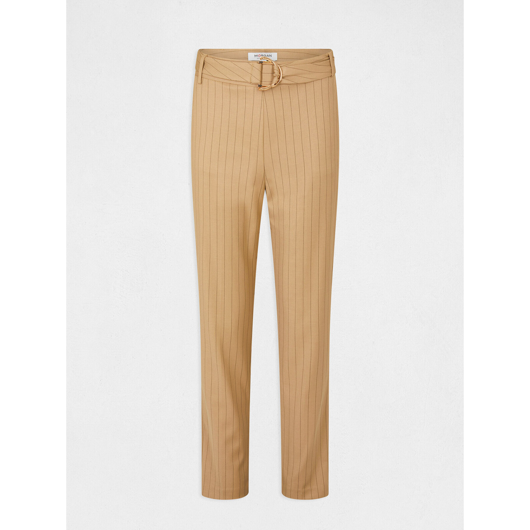 Morgan Pantaloni chino 231-PALEA.F Bej Regular Fit - Pled.ro