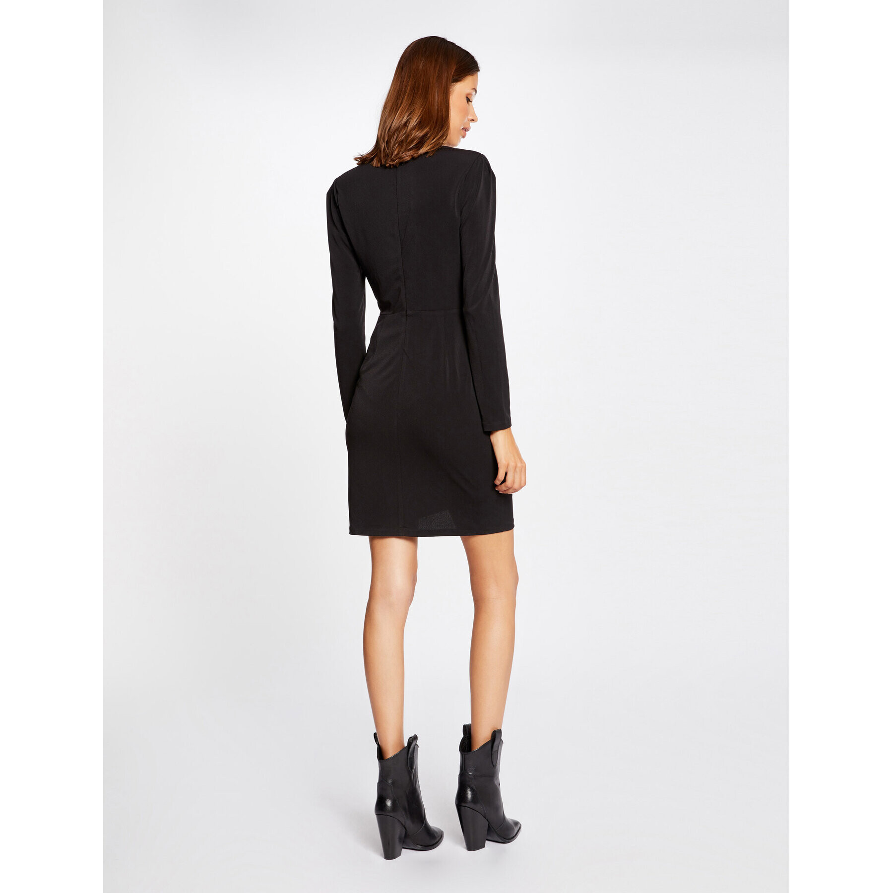 Morgan Rochie cocktail 212-ROMERA Negru Slim Fit - Pled.ro