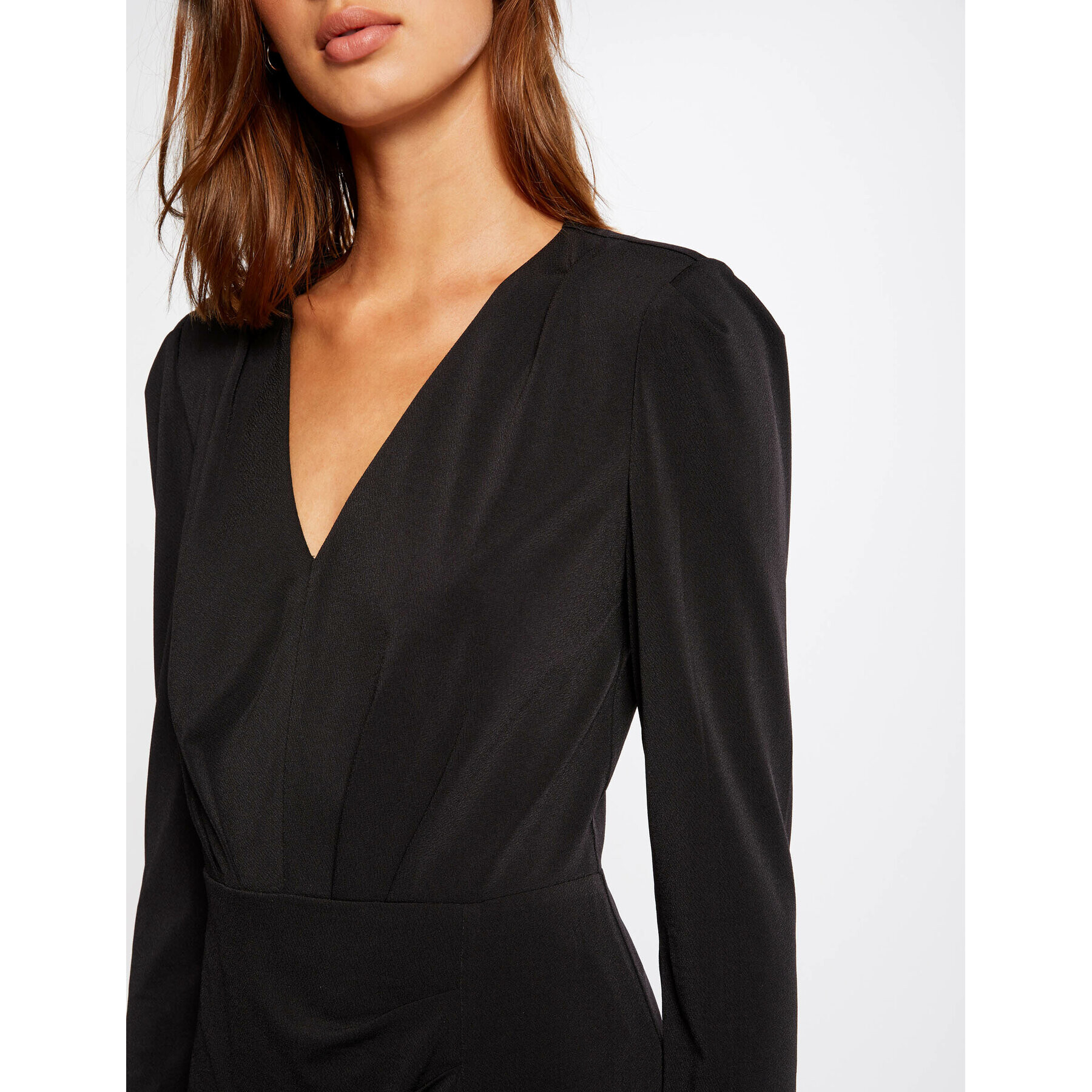 Morgan Rochie cocktail 212-ROMERA Negru Slim Fit - Pled.ro