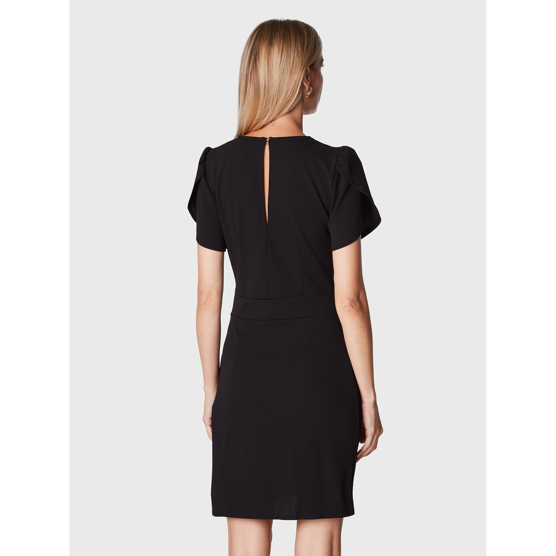 Morgan Rochie cocktail 222-RICHIC Negru Regular Fit - Pled.ro