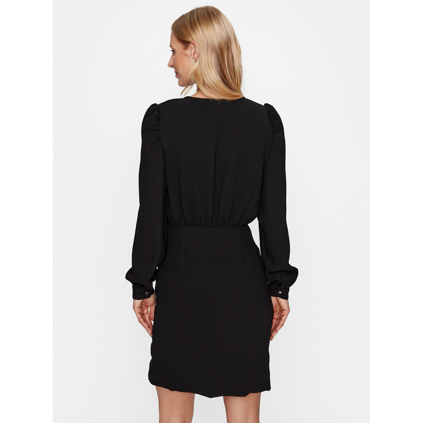 Morgan Rochie cocktail 232-RIRI.F Negru Regular Fit - Pled.ro