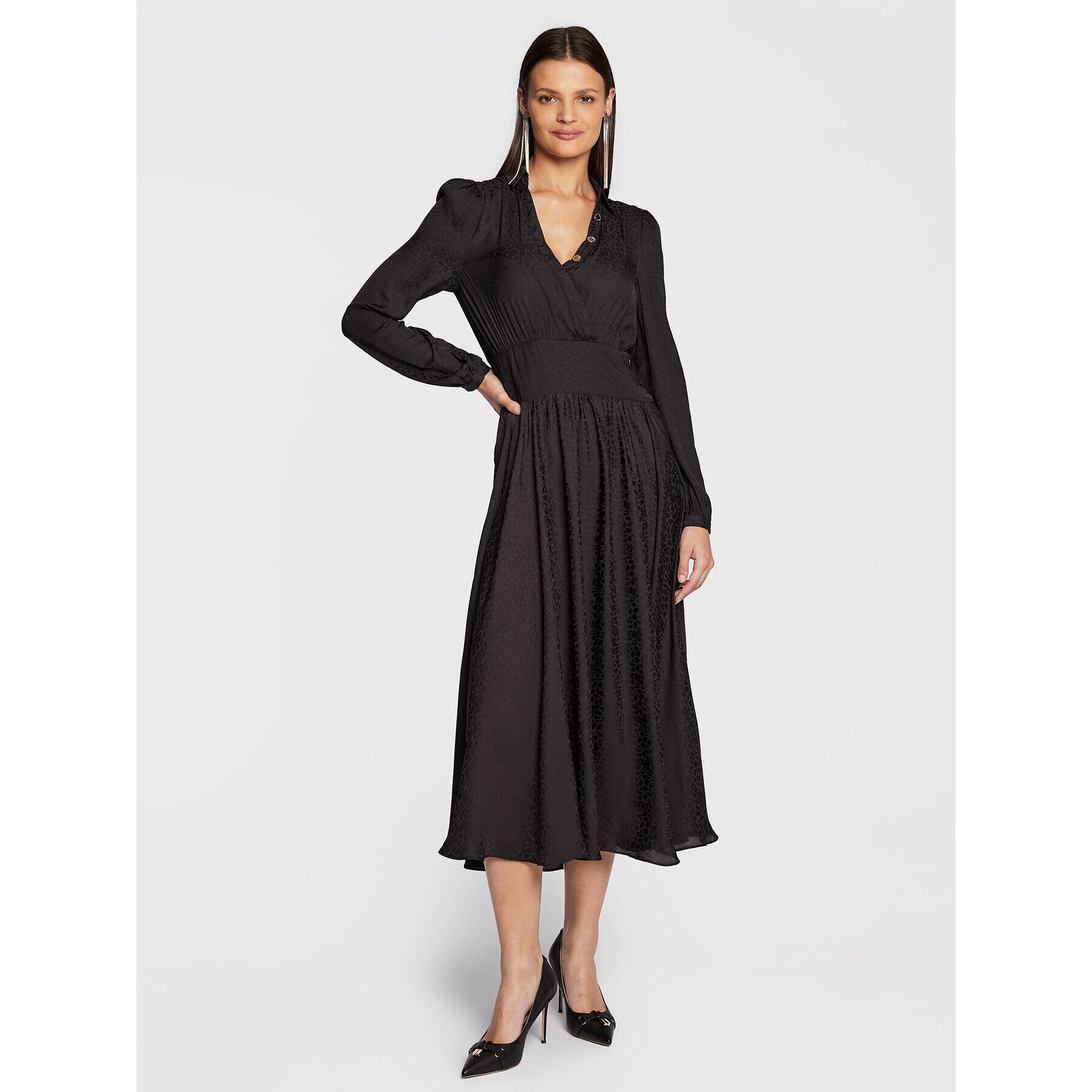 Morgan Rochie de zi 222-RONEW Negru Regular Fit - Pled.ro