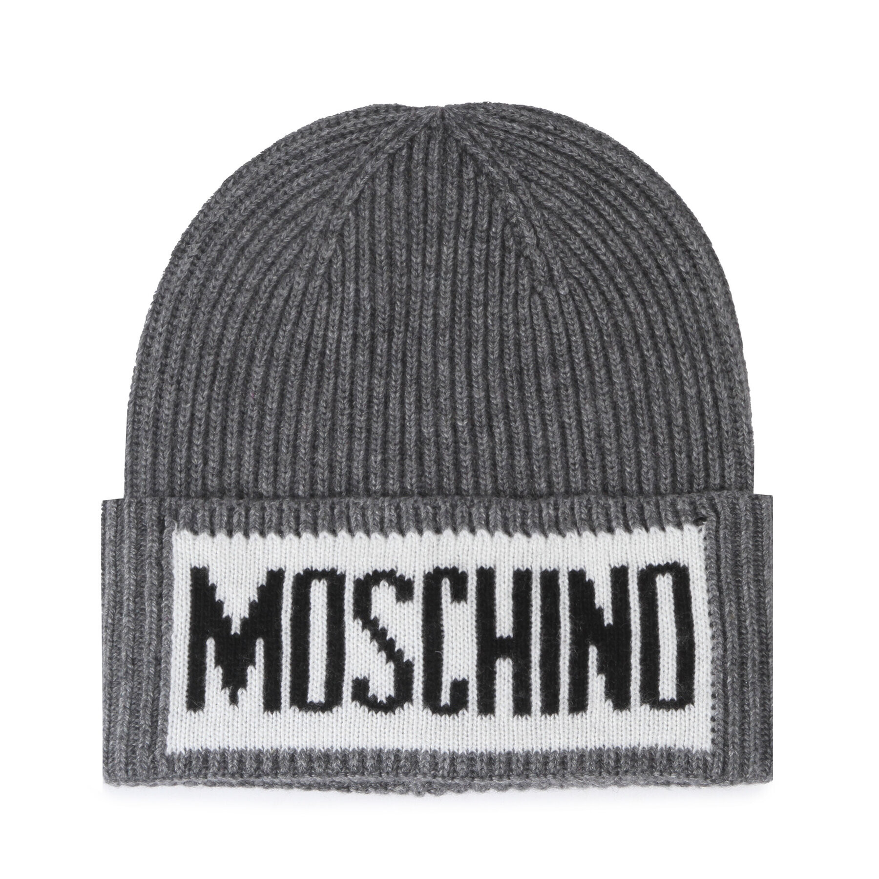 MOSCHINO Căciulă 60077 M5540 Gri - Pled.ro