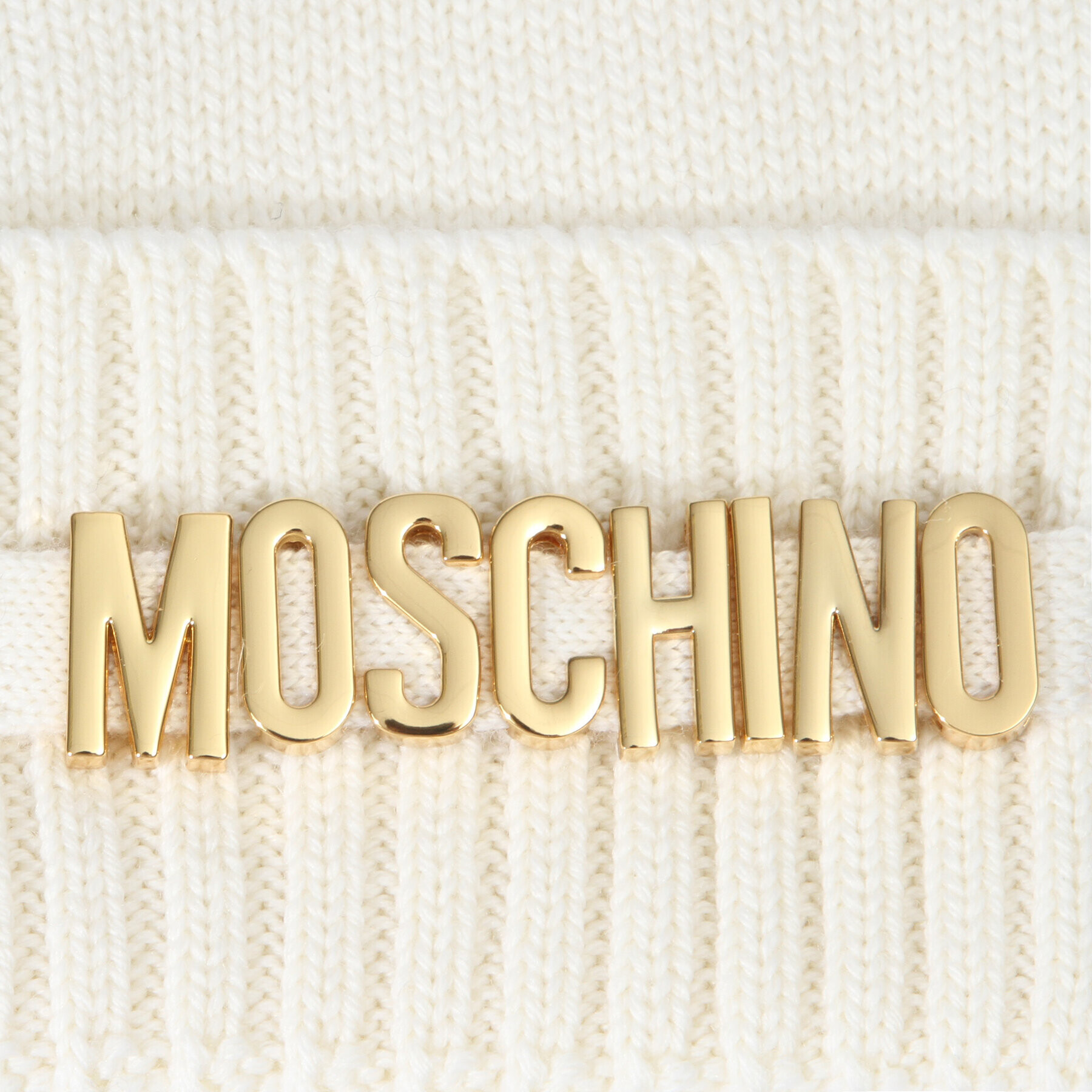 MOSCHINO Căciulă 65380 0M2972 Écru - Pled.ro