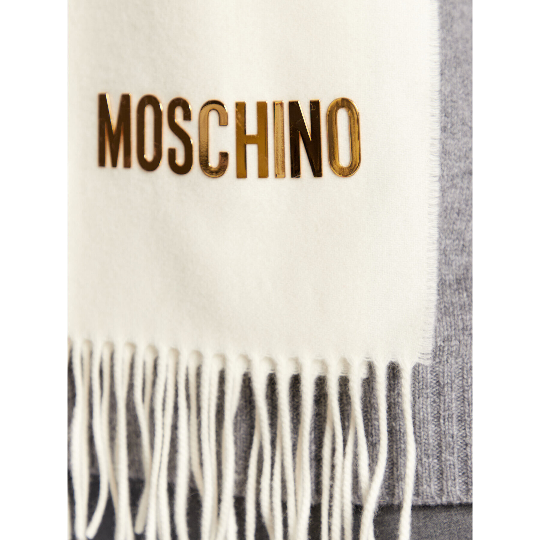 MOSCHINO Fular 3211 0M2780 Bej - Pled.ro