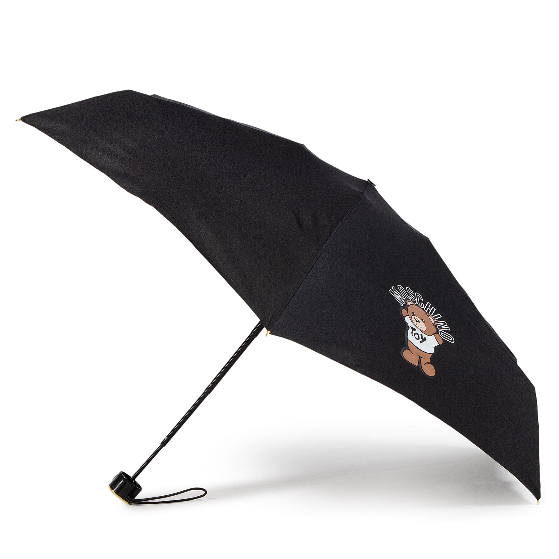 MOSCHINO Umbrelă Supermini A 8351 Negru - Pled.ro