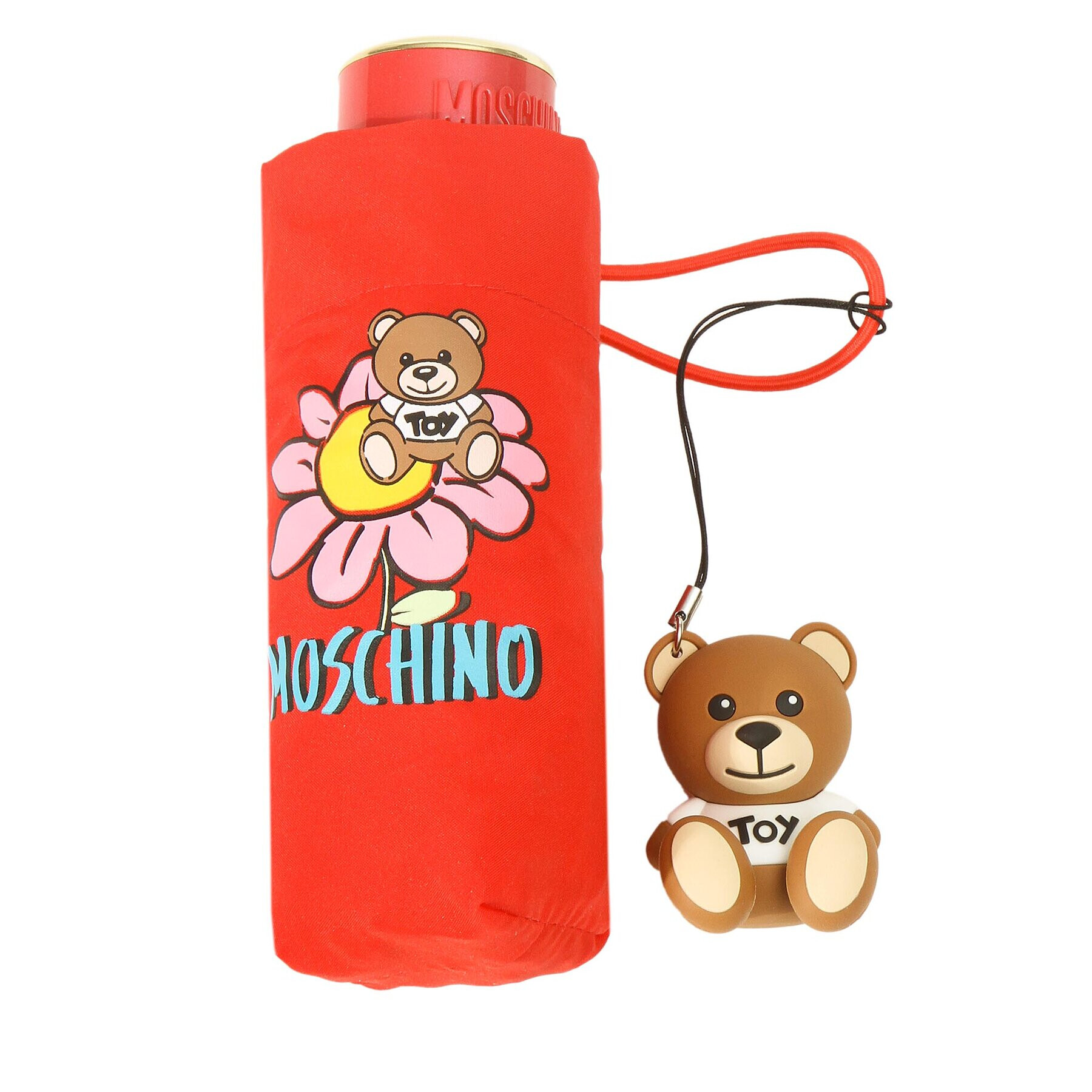 MOSCHINO Umbrelă Supermini C 8252 Roșu - Pled.ro