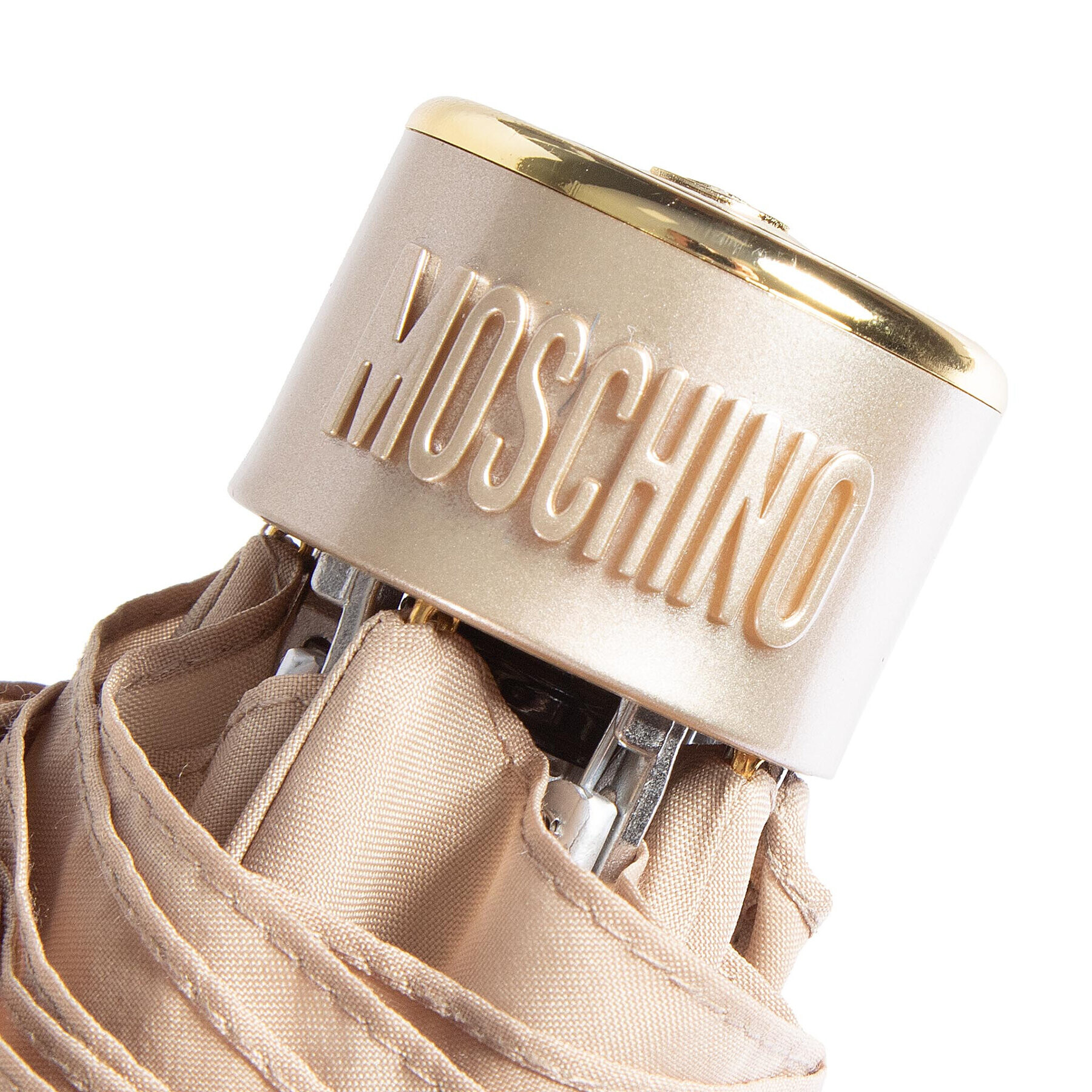 MOSCHINO Umbrelă Supermini D 8061 Bej - Pled.ro