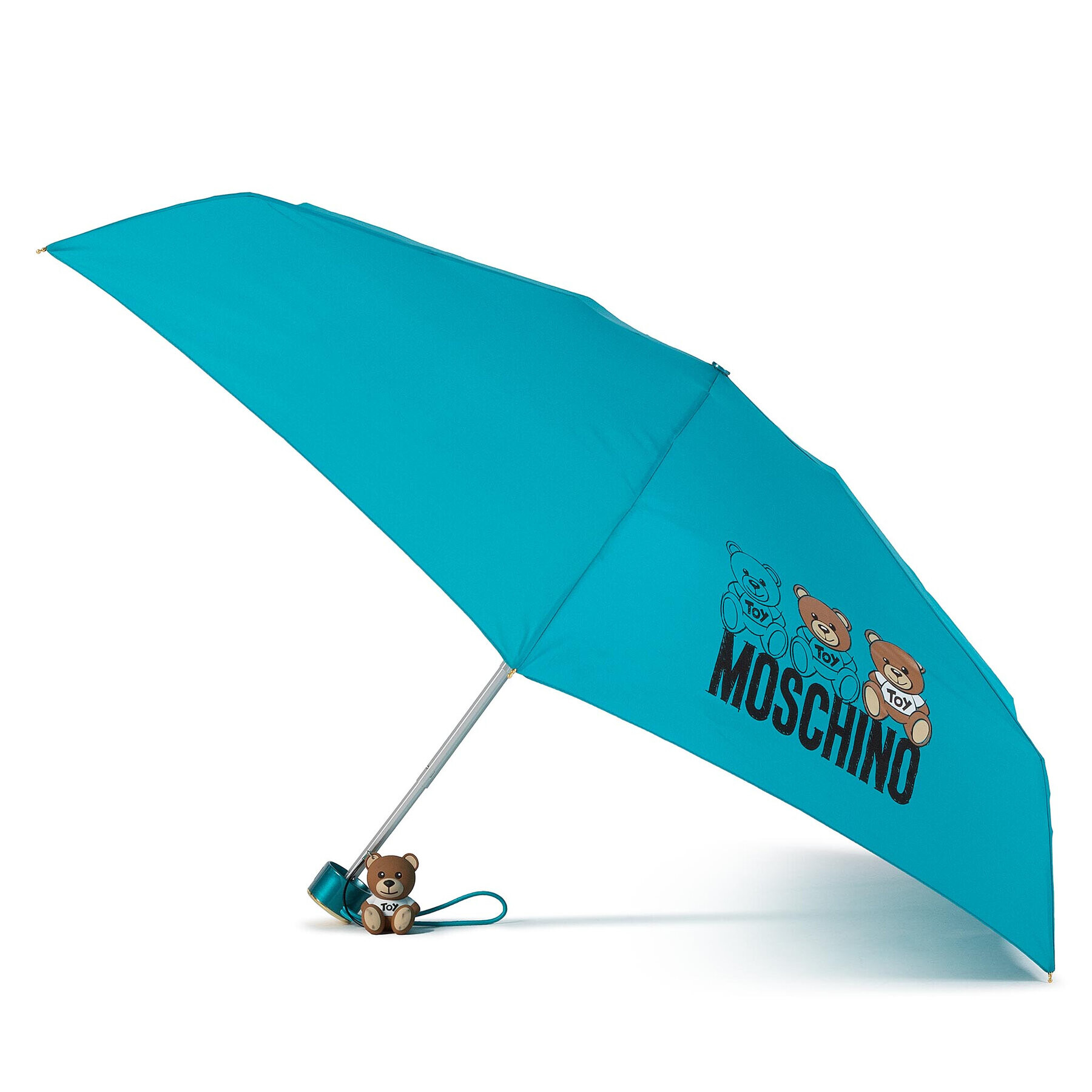 MOSCHINO Umbrelă Supermini T 8061 Albastru - Pled.ro