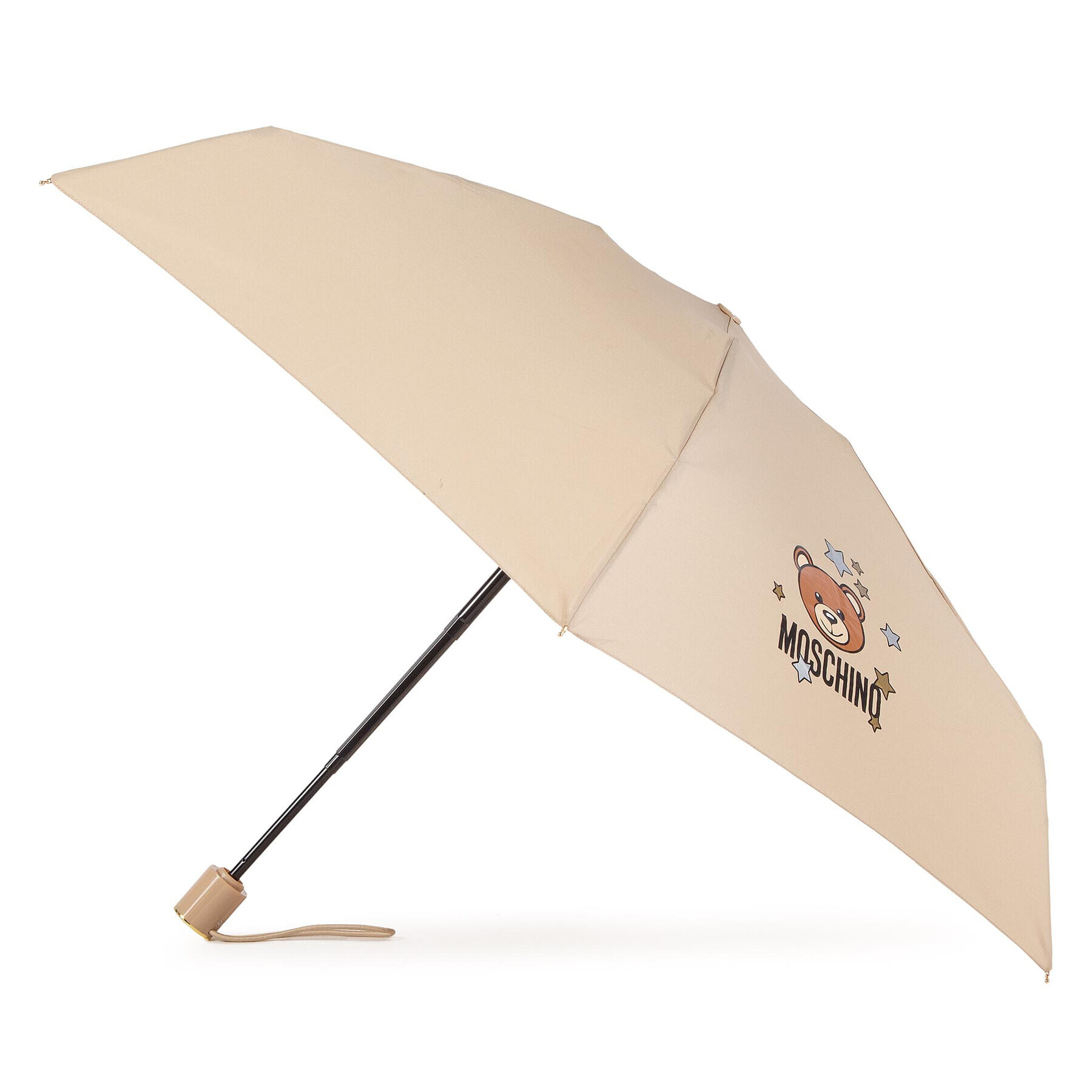 MOSCHINO Umbrelă Compactaoc D 8211 Bej - Pled.ro