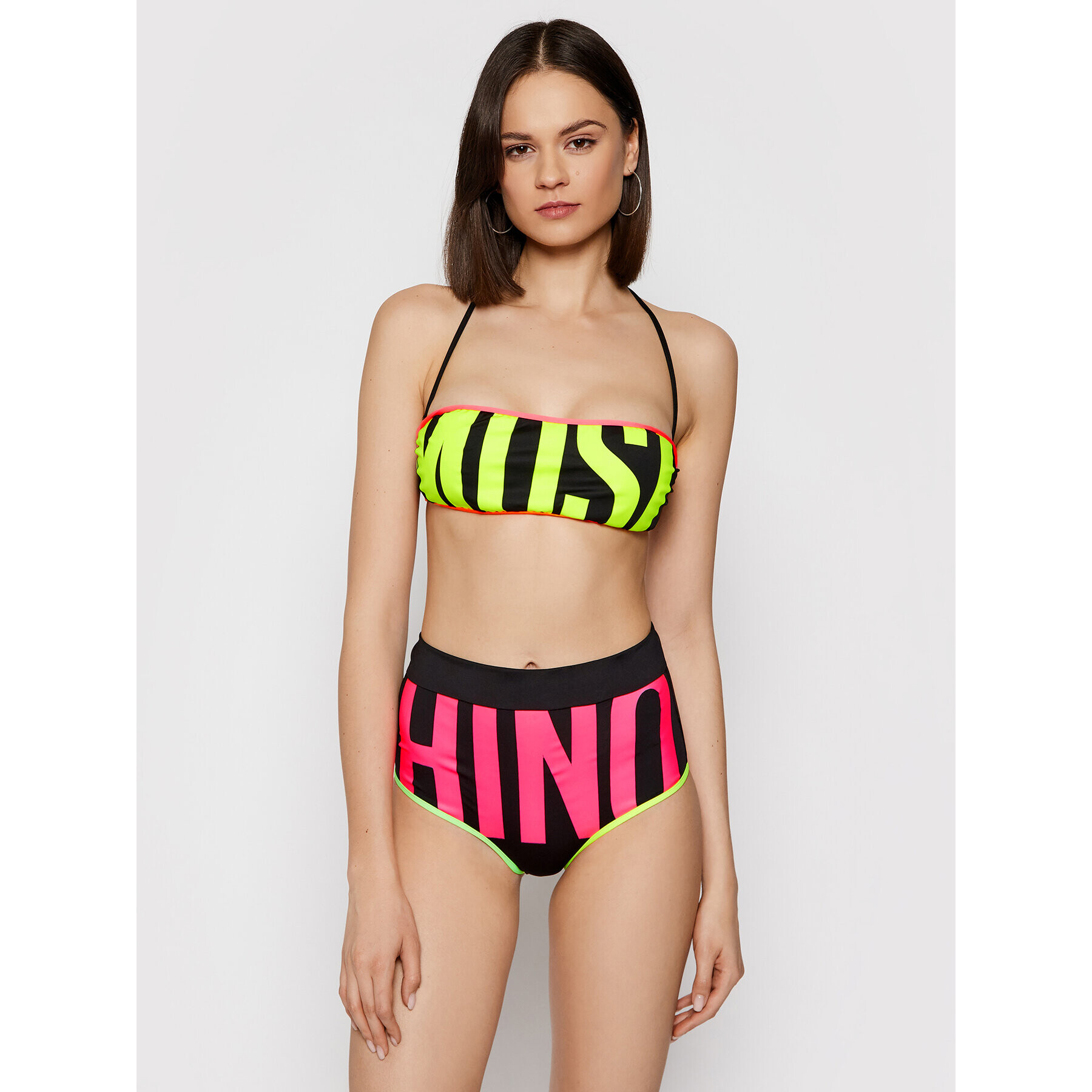 MOSCHINO Underwear & Swim Bikini partea de jos 7101 2103 Colorat - Pled.ro