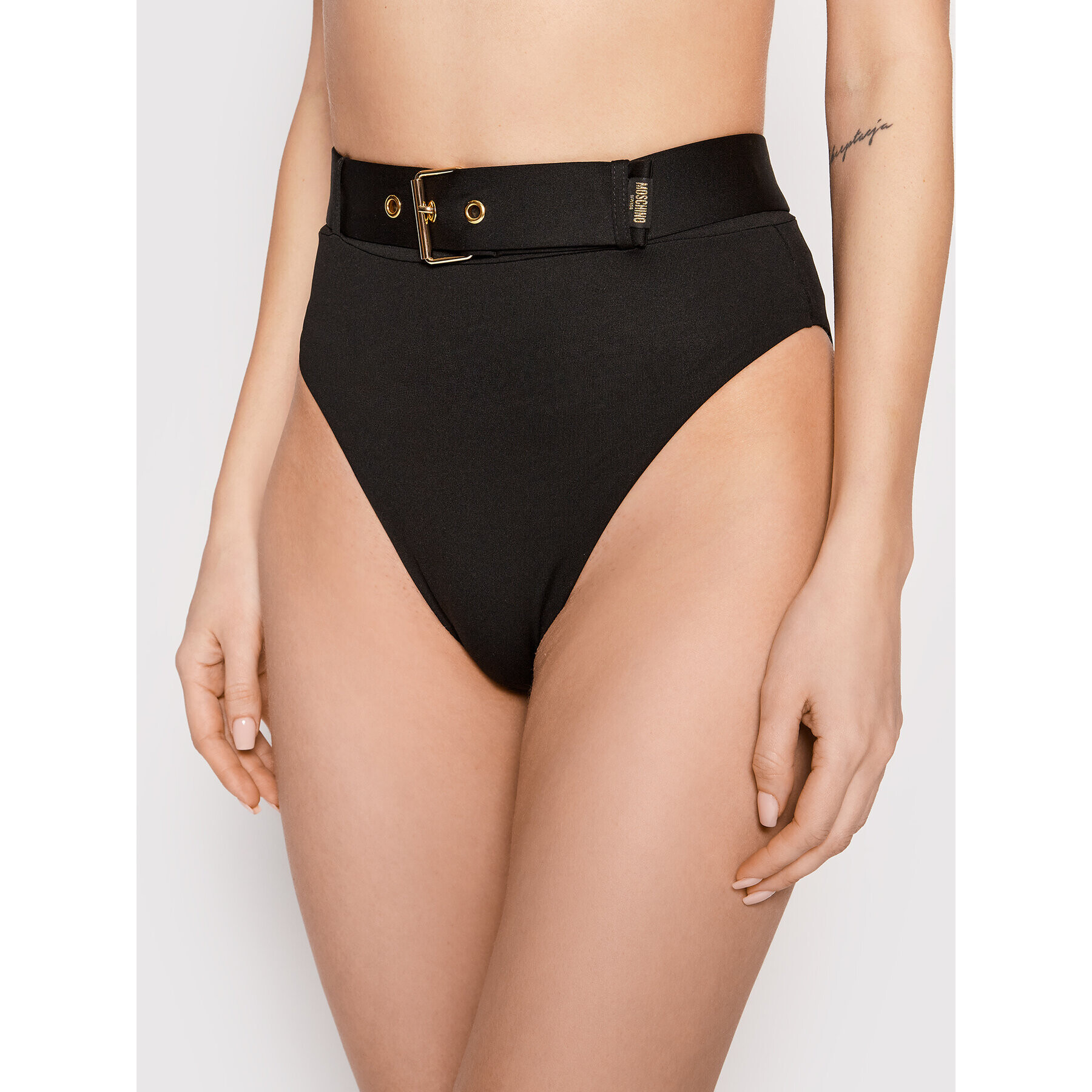 MOSCHINO Underwear & Swim Bikini partea de jos A7109 5508 Negru - Pled.ro