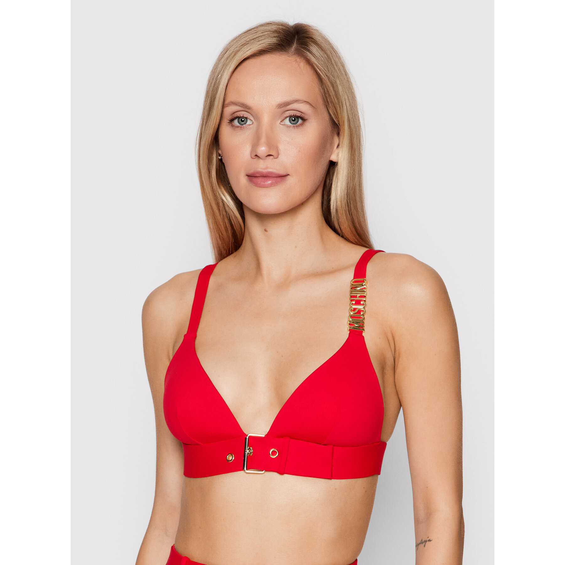 MOSCHINO Underwear & Swim Bikini partea de sus A5703 5508 Roșu - Pled.ro