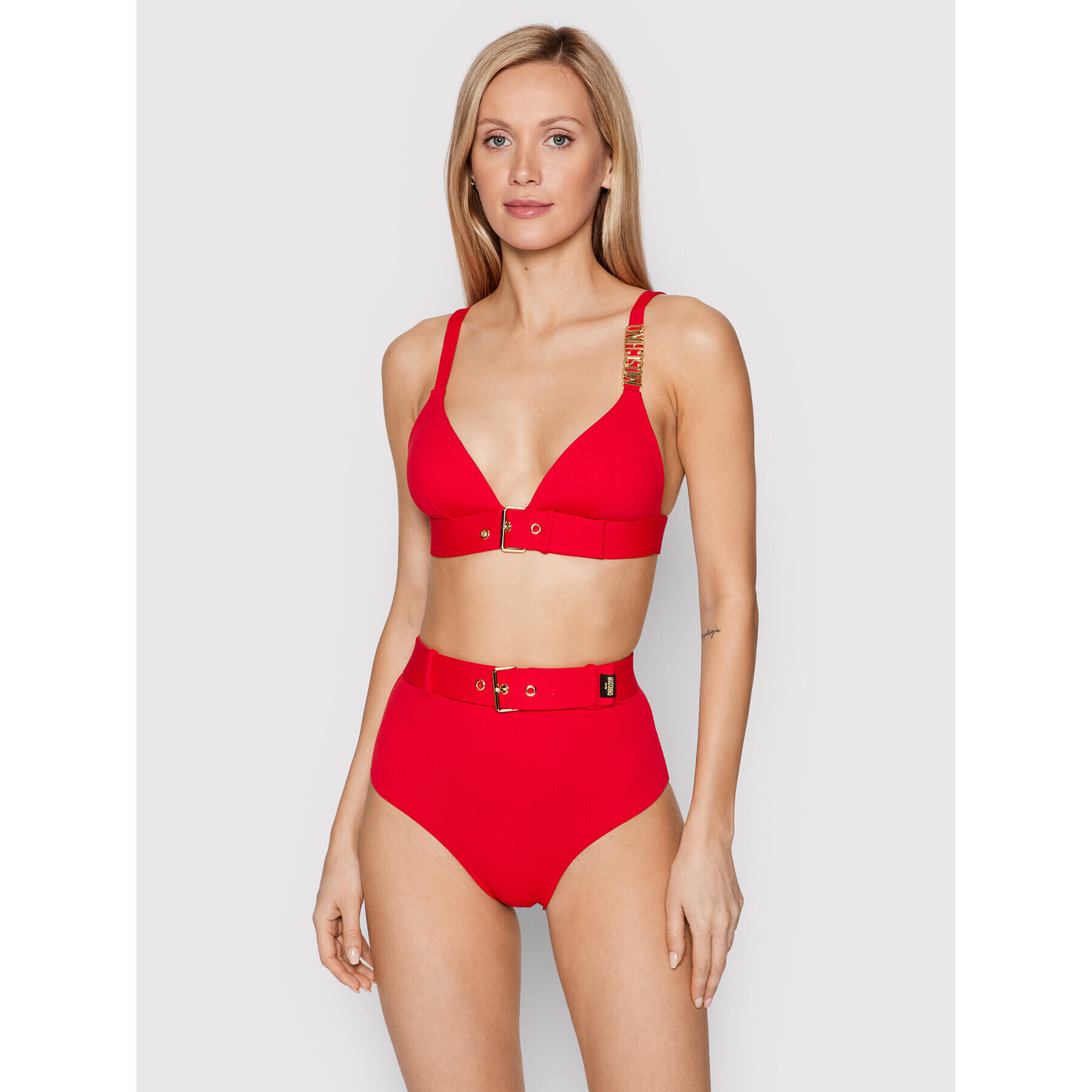 MOSCHINO Underwear & Swim Bikini partea de sus A5703 5508 Roșu - Pled.ro