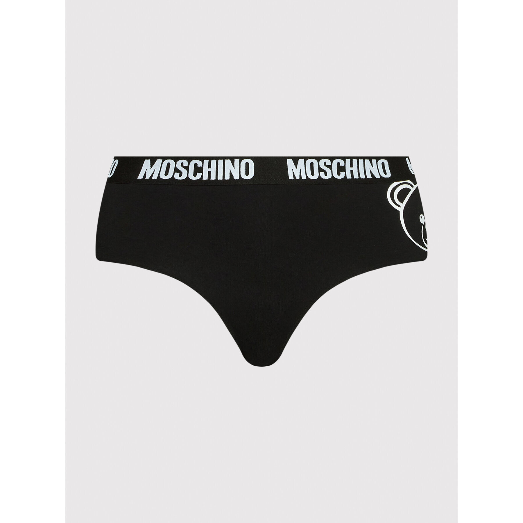 MOSCHINO Underwear & Swim Chilot clasic 4712 9008 Negru - Pled.ro