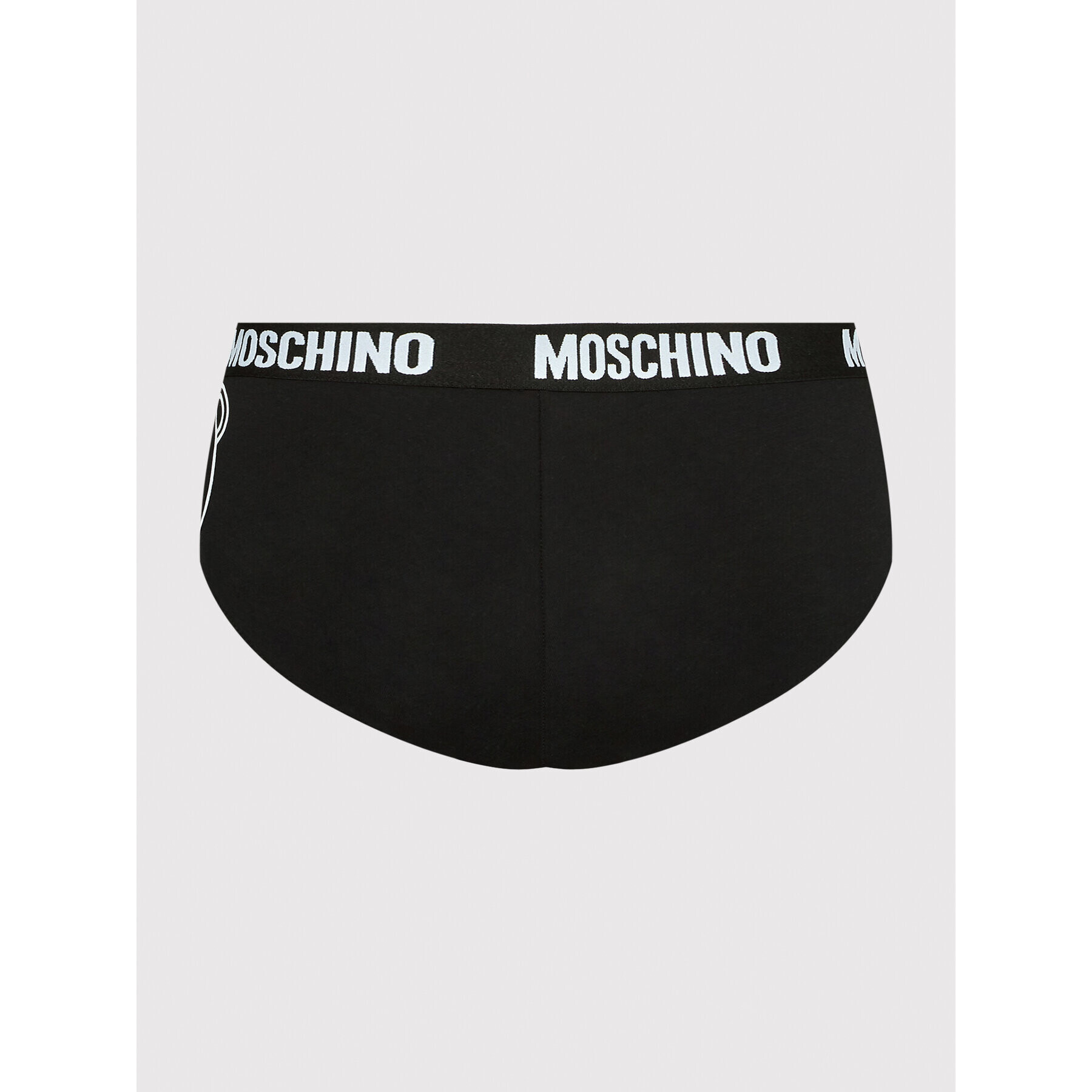 MOSCHINO Underwear & Swim Chilot clasic 4712 9008 Negru - Pled.ro