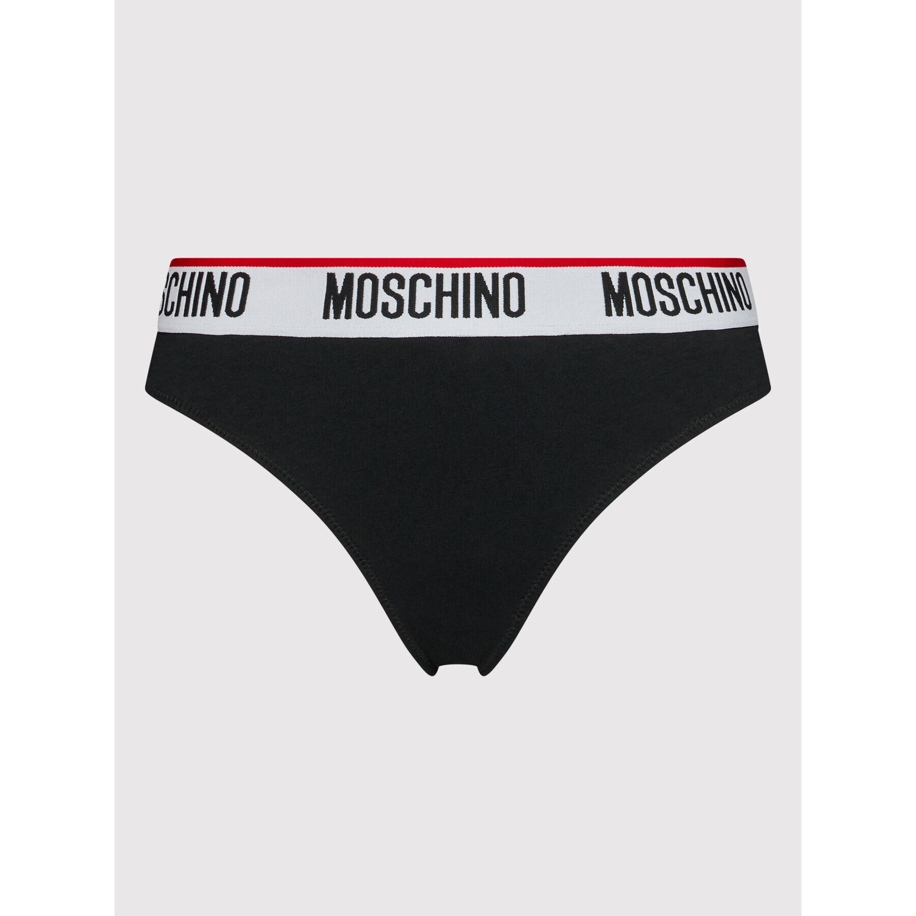 MOSCHINO Underwear & Swim Set 2 perechi de chiloți brazilieni 4745 9003 Negru - Pled.ro