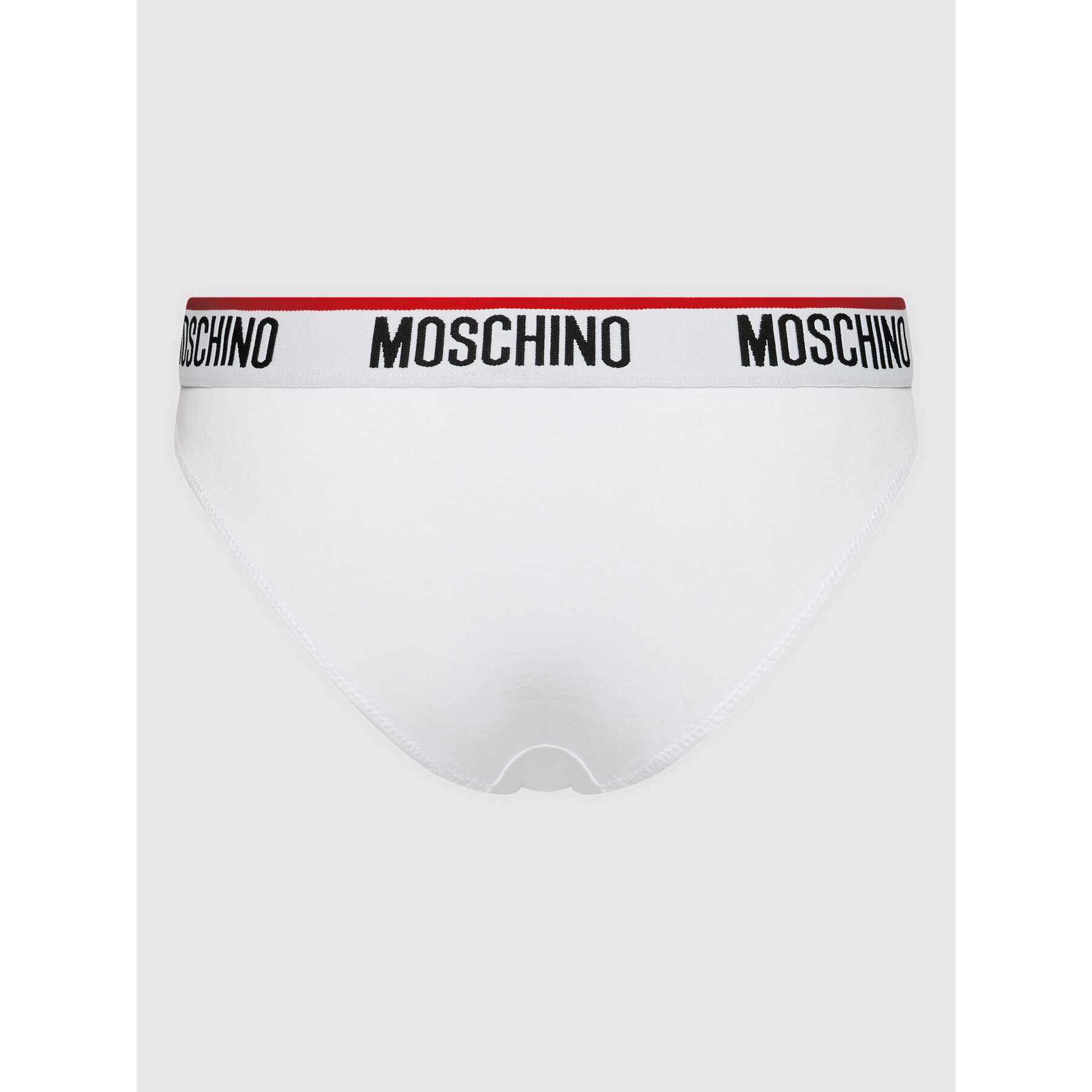 MOSCHINO Underwear & Swim Set 2 perechi de chiloți de damă clasici 4742 9003 Alb - Pled.ro