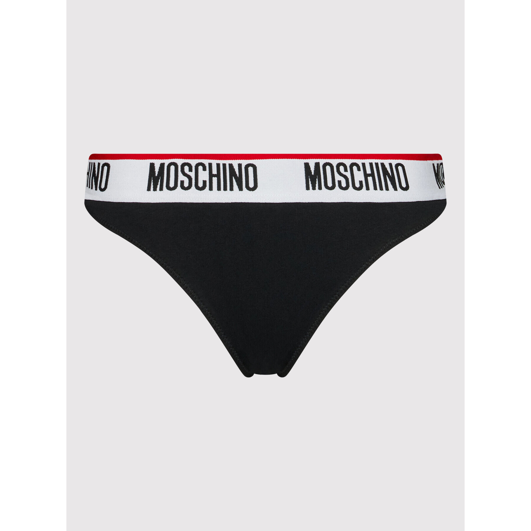 MOSCHINO Underwear & Swim Set 2 perechi de chiloți de damă clasici 4742 9003 Negru - Pled.ro