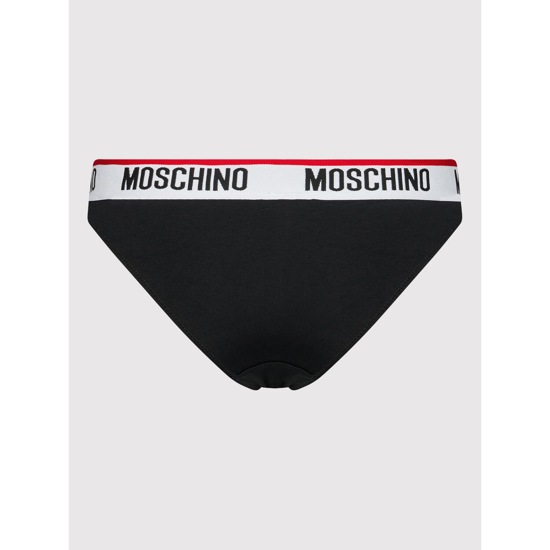 MOSCHINO Underwear & Swim Set 2 perechi de chiloți de damă clasici 4742 9003 Negru - Pled.ro