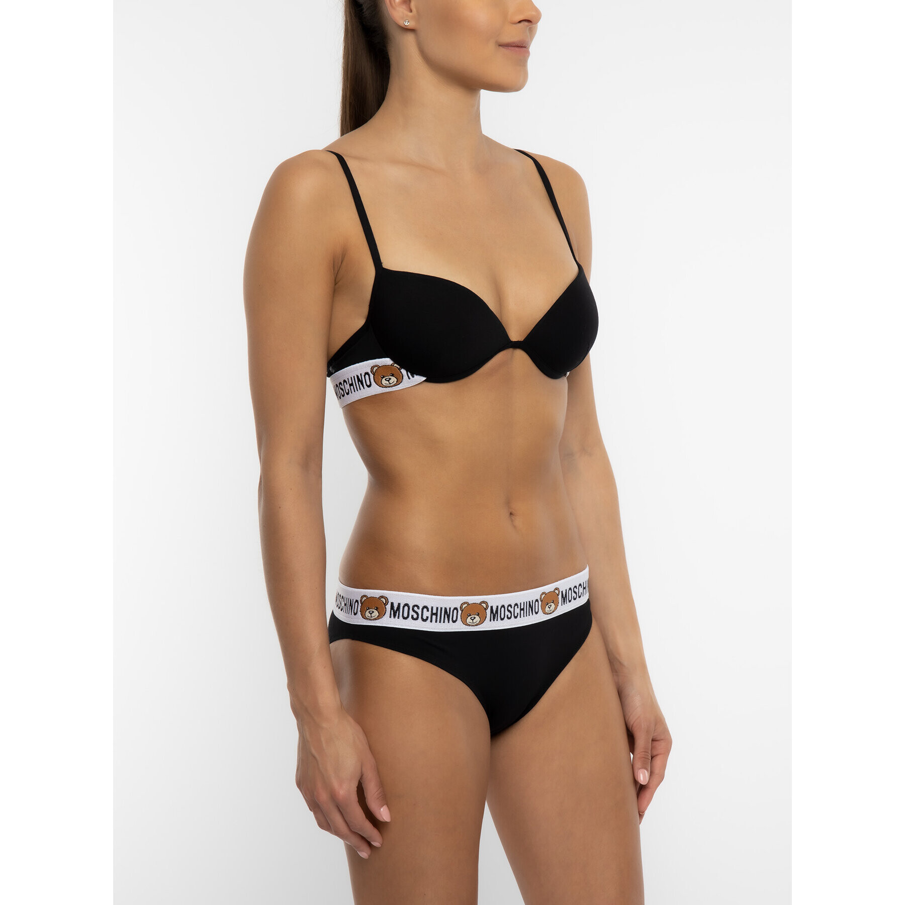 MOSCHINO Underwear & Swim Sutien cu armătură A4615 9003 Negru - Pled.ro