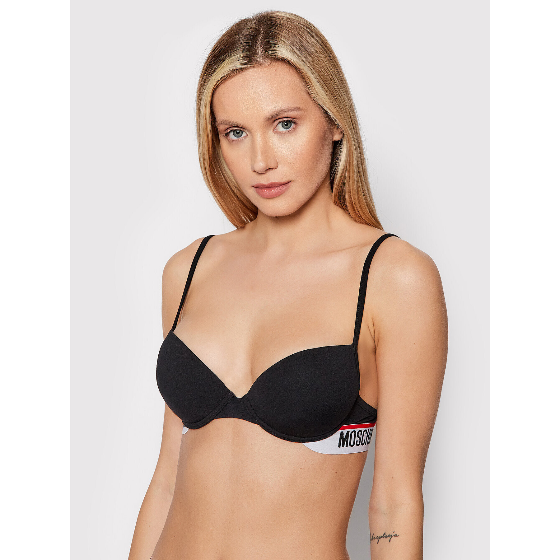 MOSCHINO Underwear & Swim Sutien Push-up 4613 9003 Negru - Pled.ro