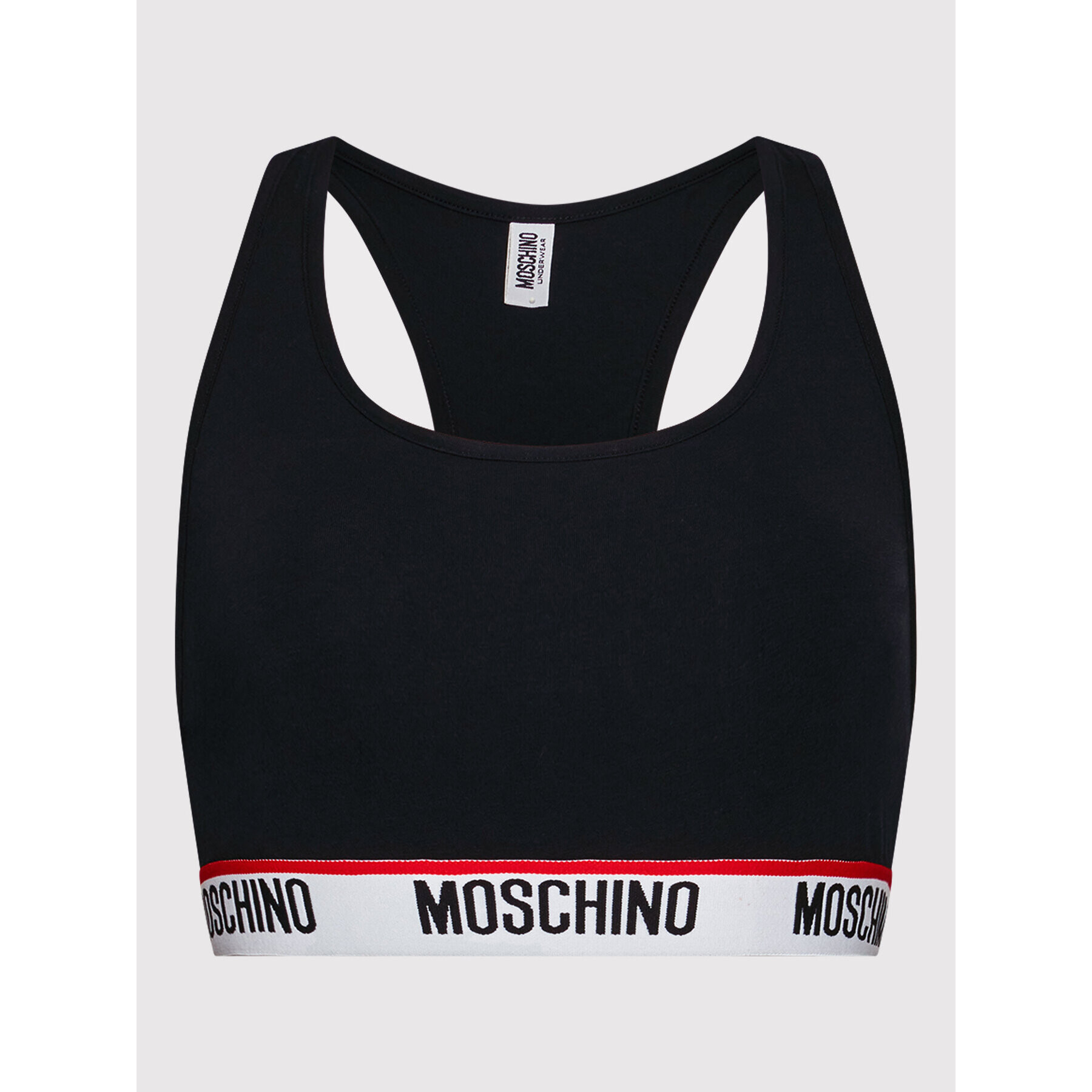 MOSCHINO Underwear & Swim Sutien top 6809 9003 Negru - Pled.ro