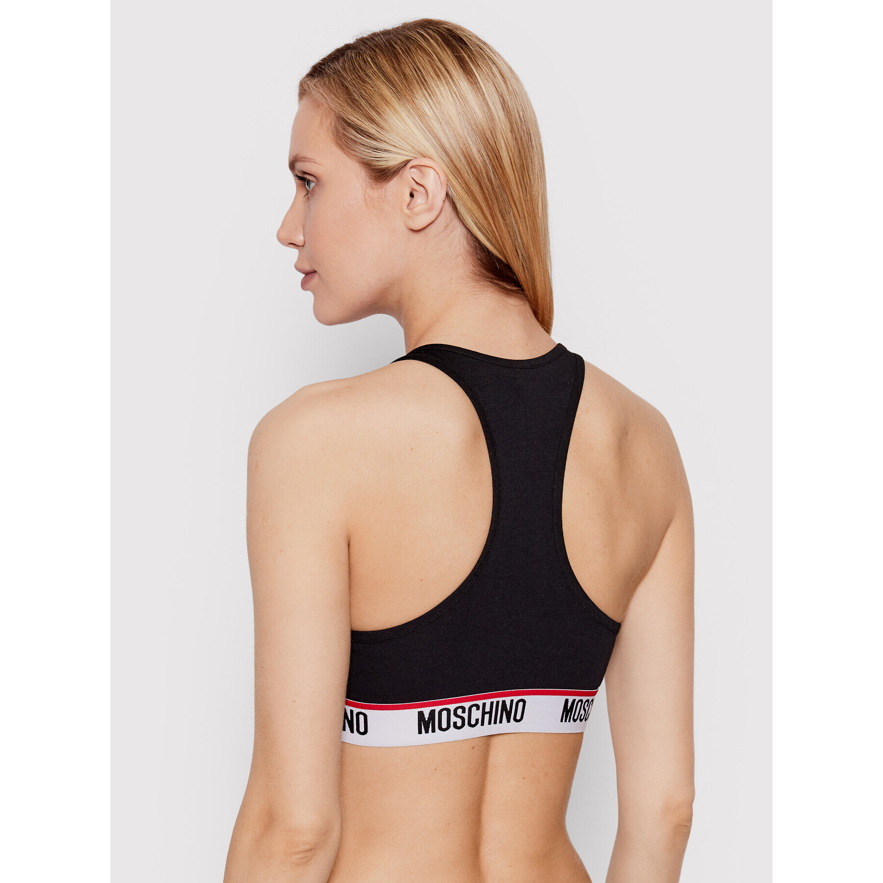 MOSCHINO Underwear & Swim Sutien top 6809 9003 Negru - Pled.ro