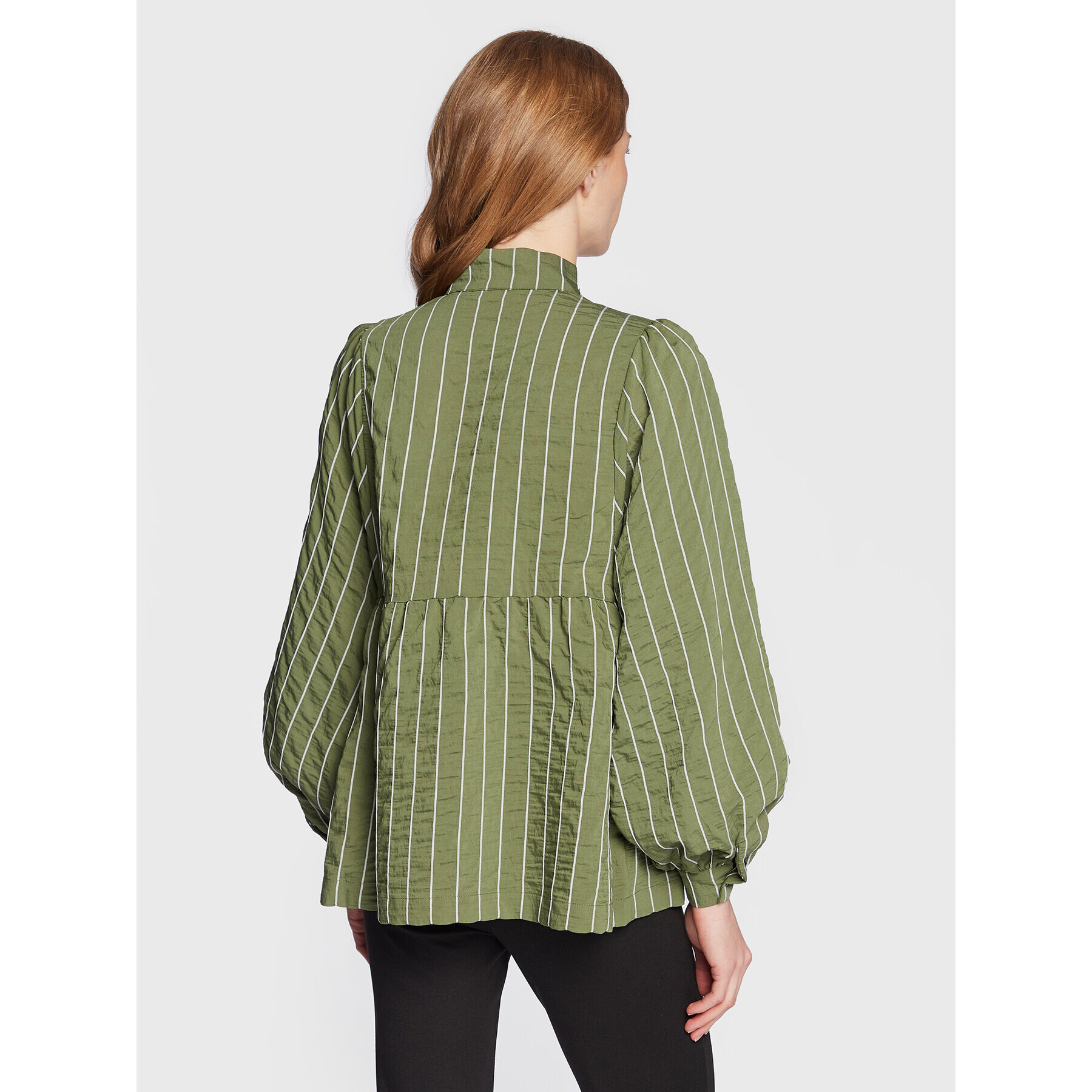 Moss Copenhagen Cămașă Sidona 16974 Verde Regular Fit - Pled.ro