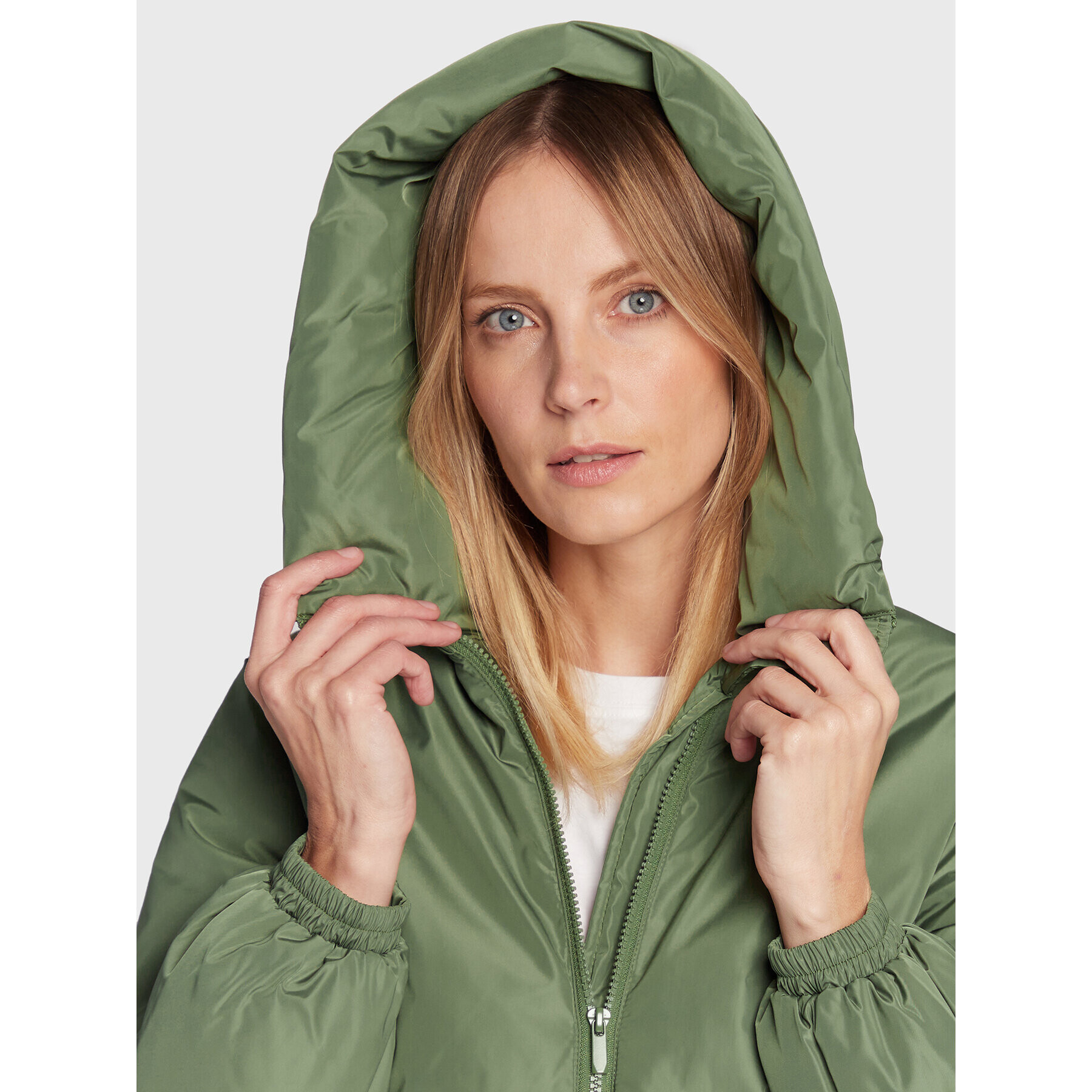 Moss Copenhagen Geacă de iarnă Norina 16864 Verde Regular Fit - Pled.ro