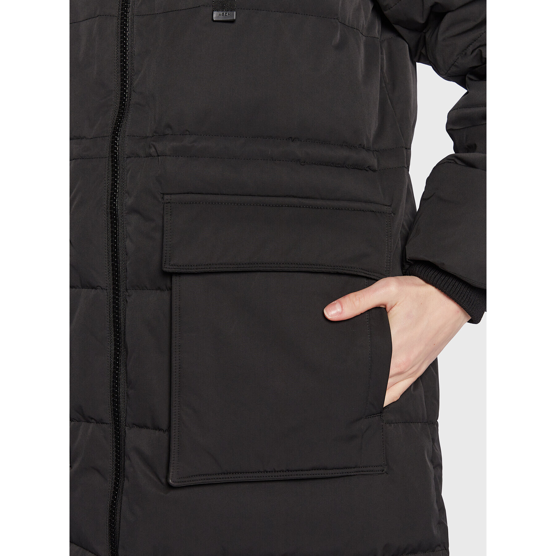 Moss Copenhagen Geacă din puf Pavine 16871 Negru Oversize - Pled.ro