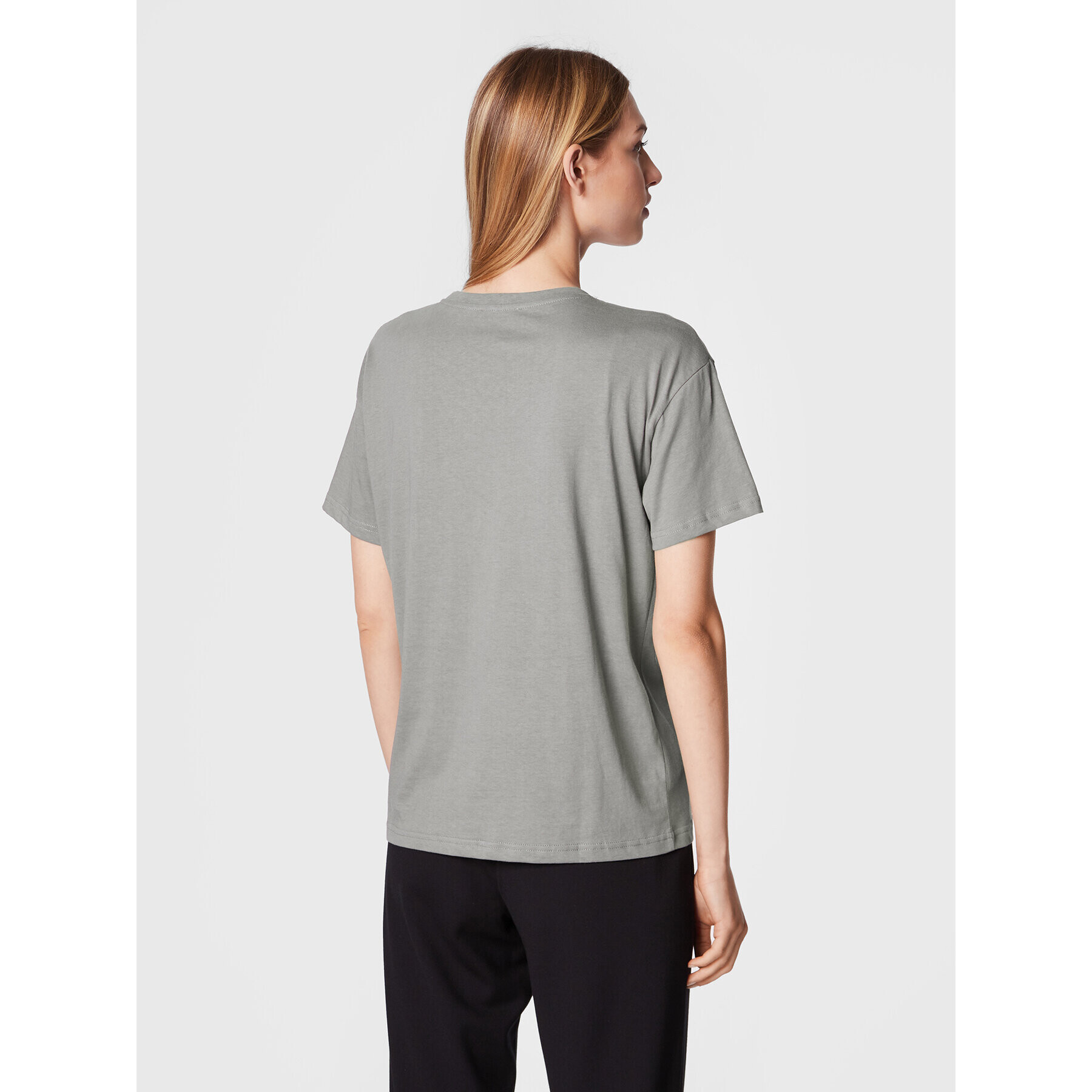 Moss Copenhagen Tricou Liv 15258 Gri Regular Fit - Pled.ro