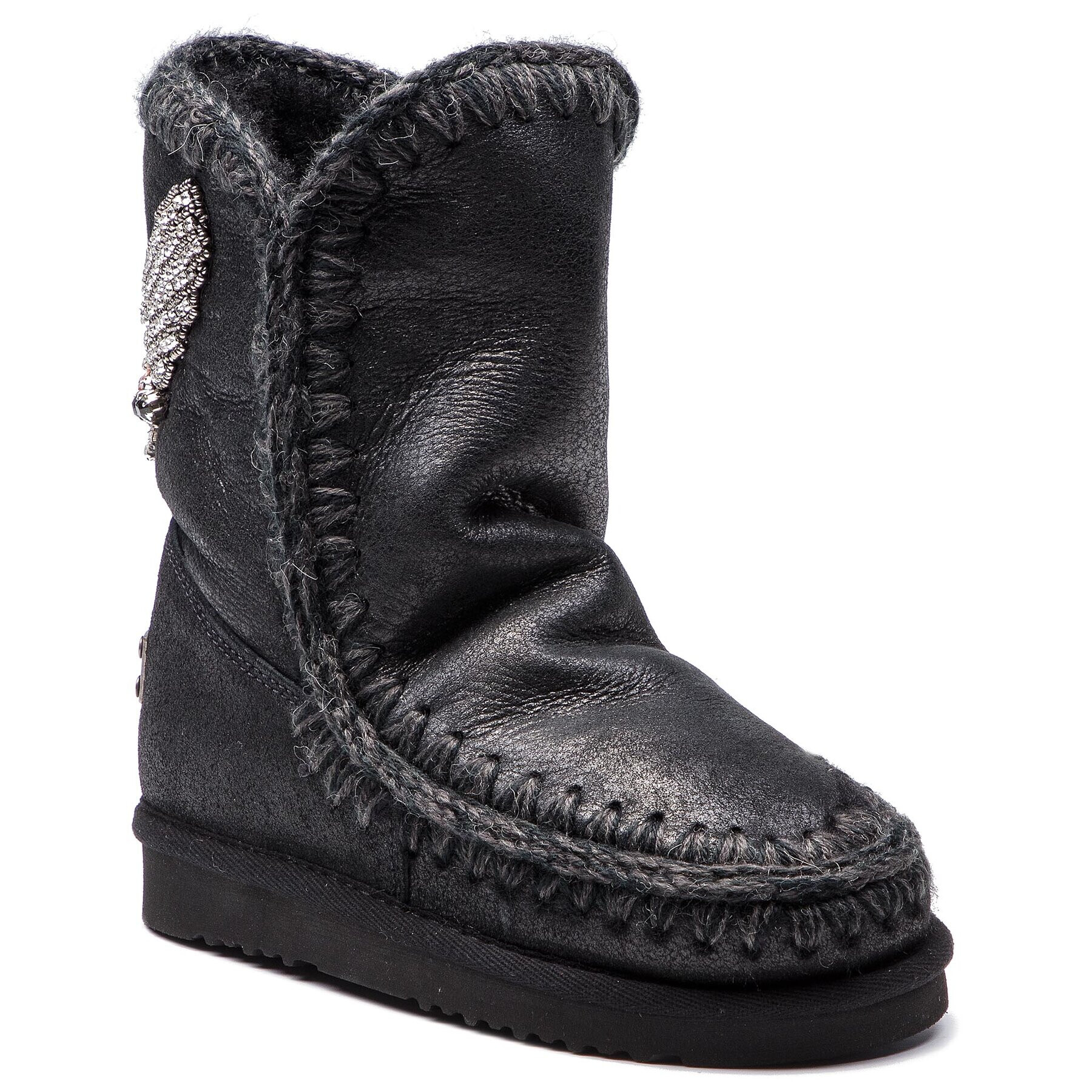 Mou Pantofi Eski24Eagle 00009 Negru - Pled.ro