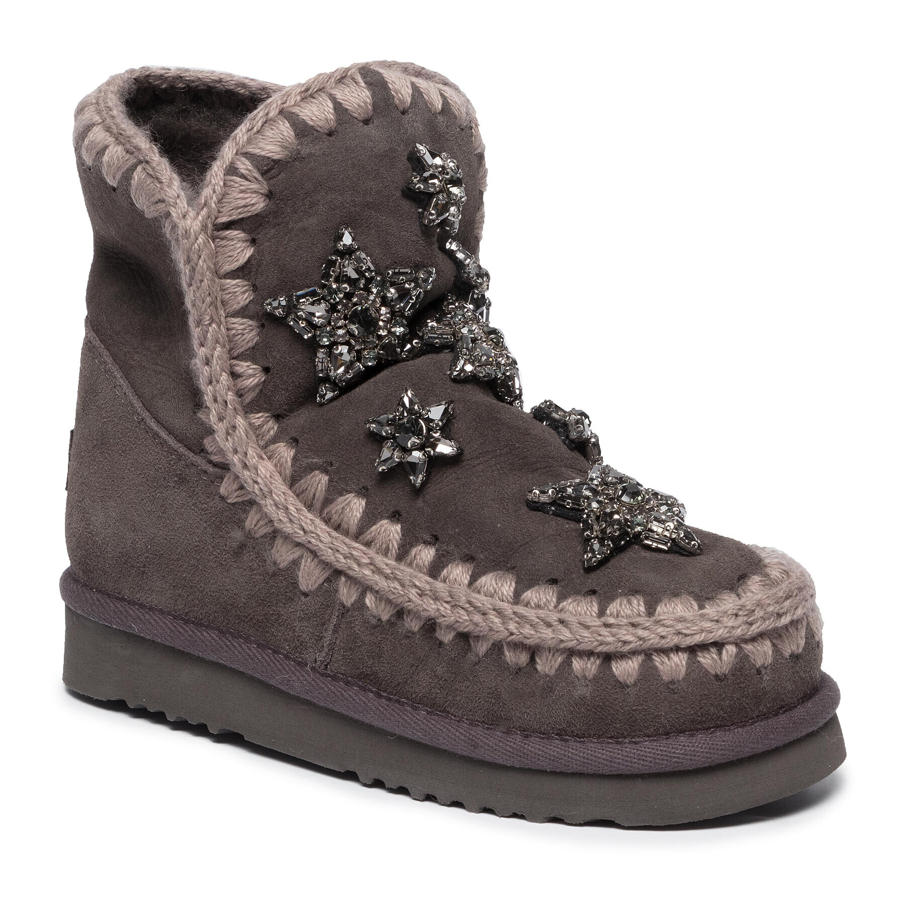 Mou Pantofi Eskimo 18 Crystal Stars Gri - Pled.ro