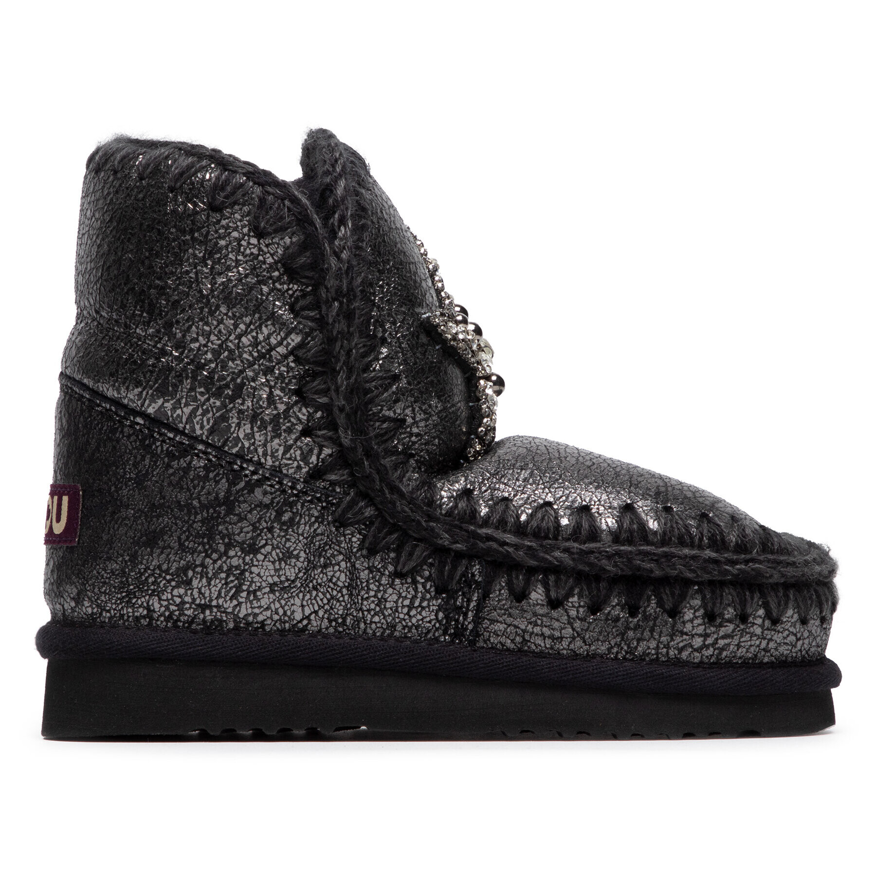 Mou Pantofi Eskimo 18 Front Star Patch FW101041B Negru - Pled.ro