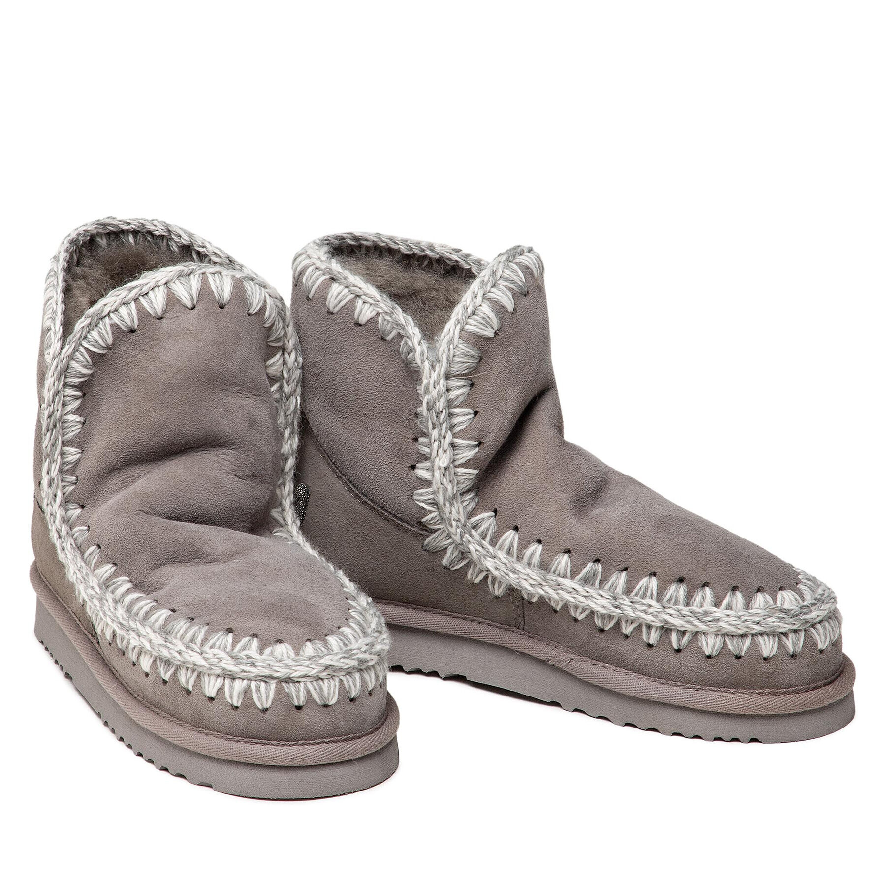 Mou Pantofi Eskimo 18 Glitter Logo Gri - Pled.ro